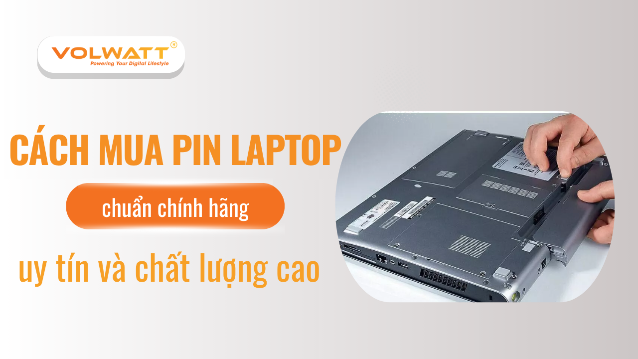 Cách lựa chọn và mua pin laptop uy tín, chất lượng