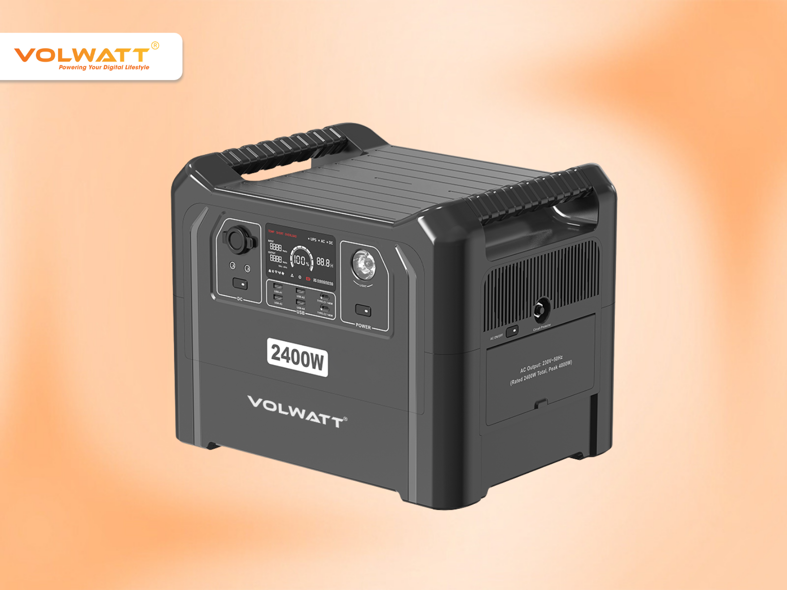 Trạm sạc di động  (PPS) Volwatt GE-240A