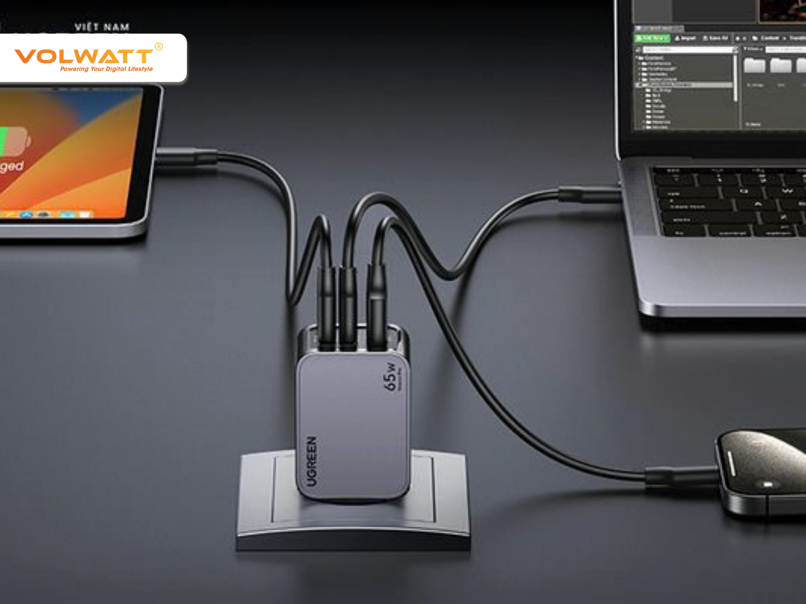 Tìm hiểu về củ sạc đa cổng