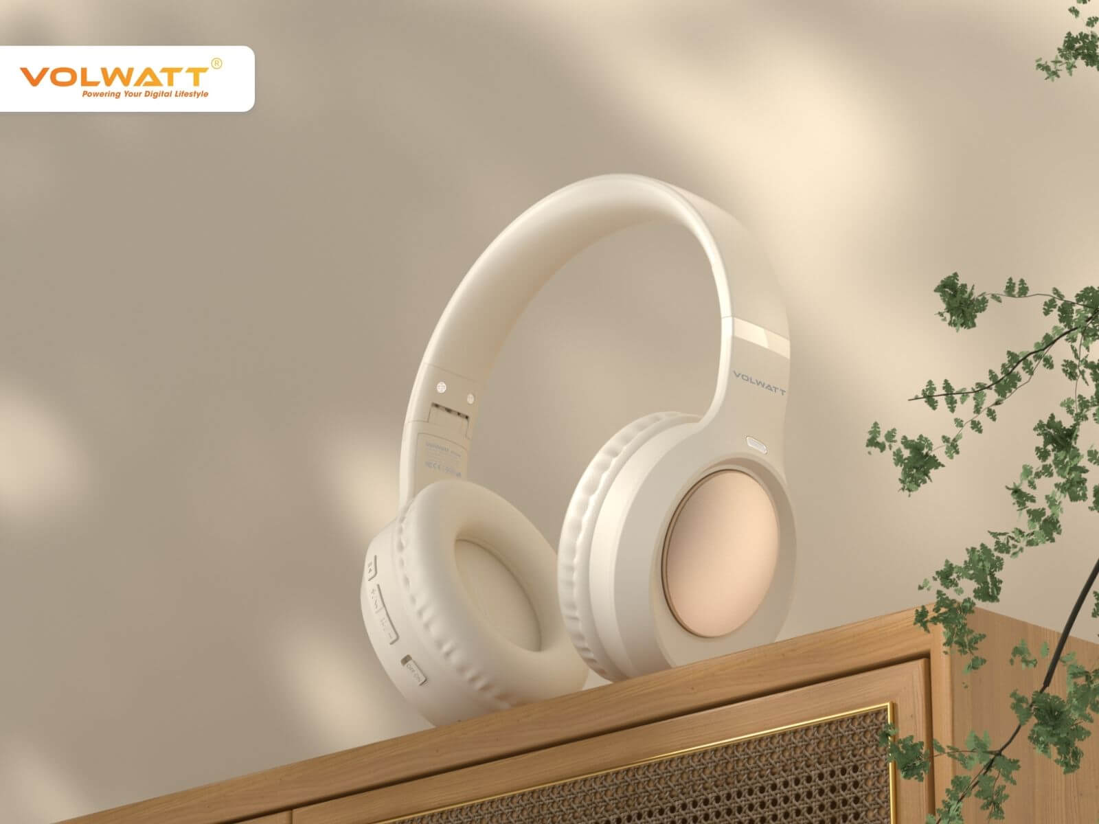 Tai nghe Volwatt Flow sở hữu thiết kế hiện đại với màu sắc thanh lịch