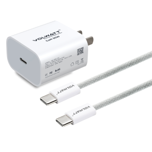 Bộ củ cáp sạc Volwatt GE-30G-SCC 30W Fast Charger