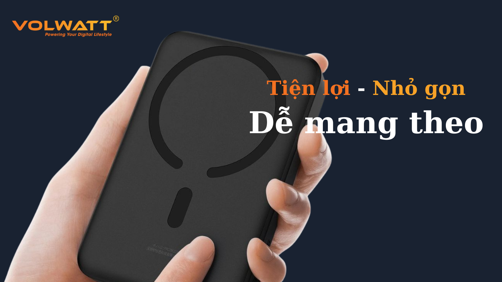 10000mAh - Tiện lợi - Gọn nhẹ - Dễ mang theo