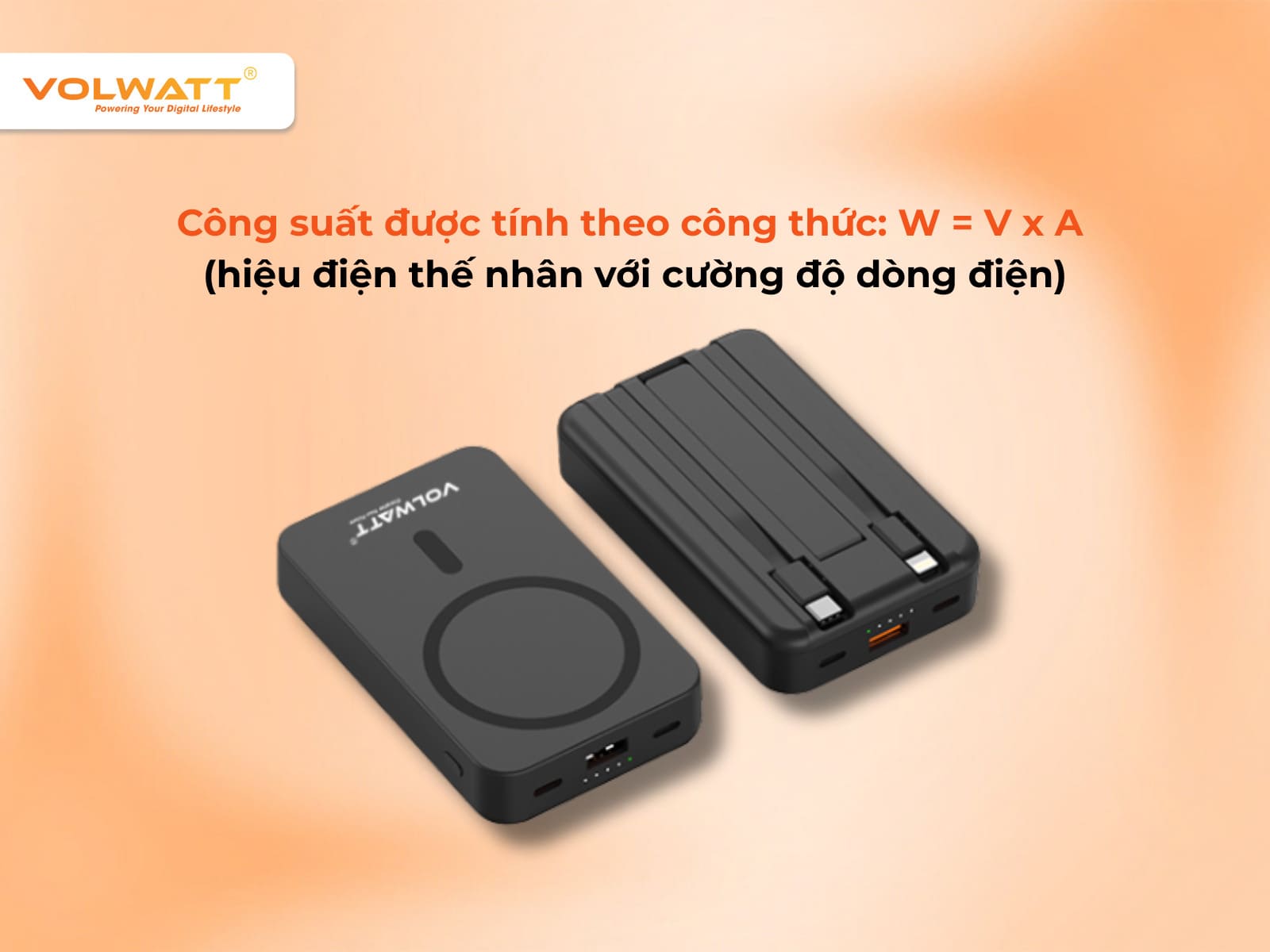 Công suất là yếu tố quan trọng khi lựa chọn sạc dự phòng