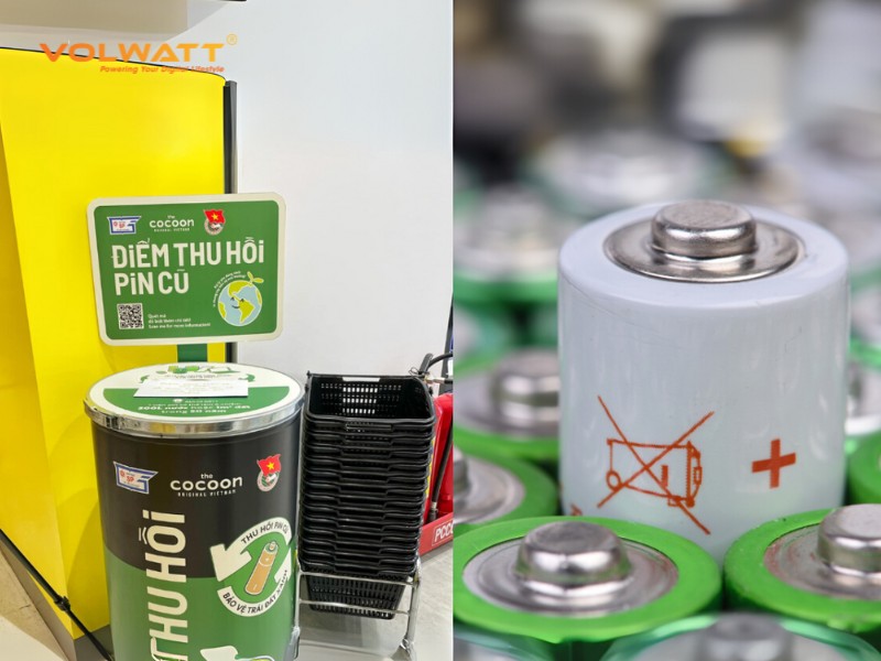 Nhiều nơi công cộng có điểm thu gom rác thải điện tử chuyên biệt