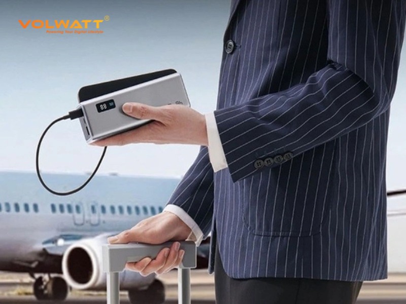 Sạc dự phòng 20000mah được phép mang lên máy bay Vietnam Airlines