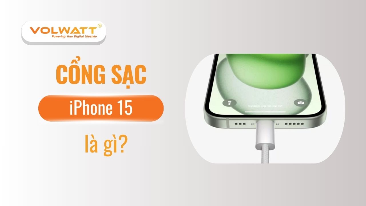 cổng sạc iphone 15