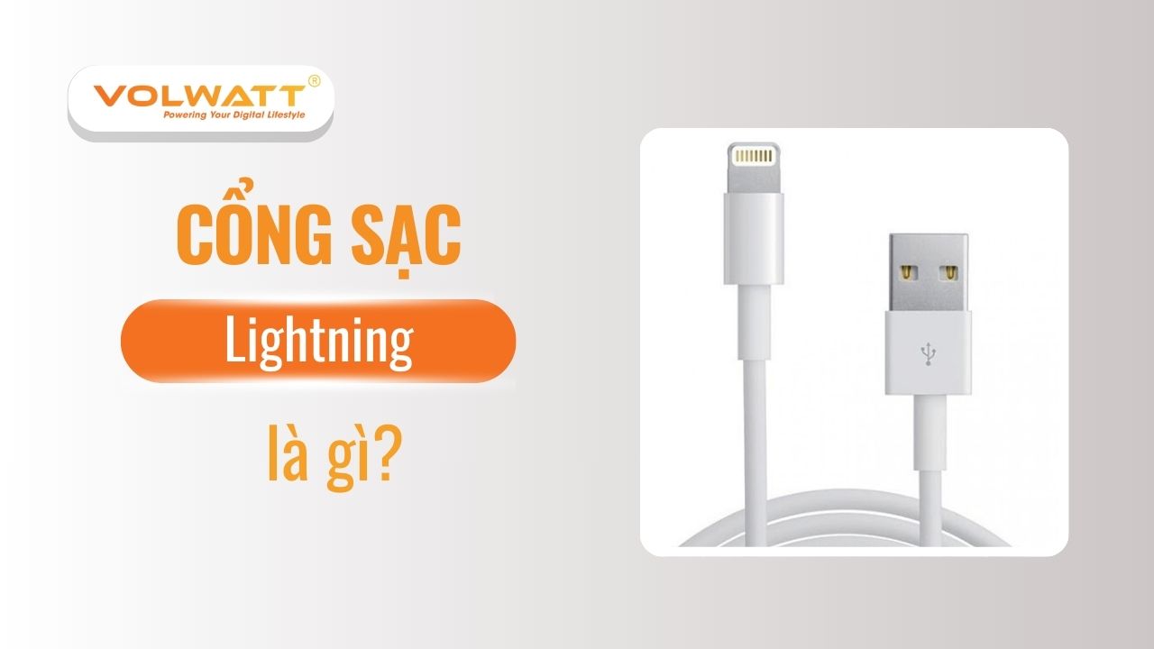 cổng sạc lightning là gì