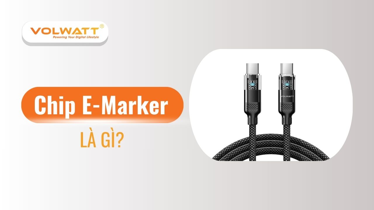E-Marker chip là gì? Bật mí về sạc nhanh an toàn của USB-C
