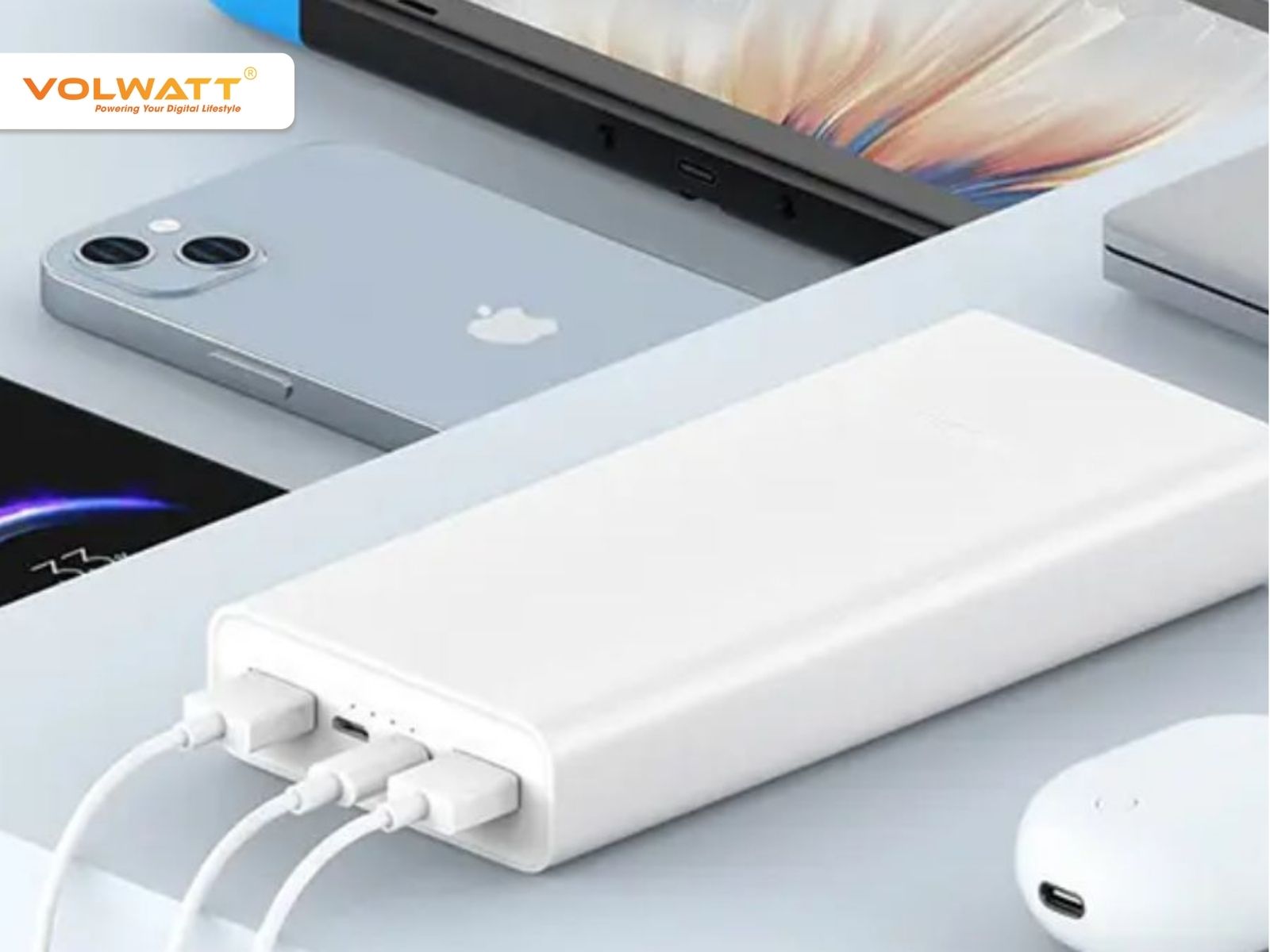 Sạc dự phòng 20.000mAh có kích thước lớn nhưng sạc đầy nhiều lần hơn