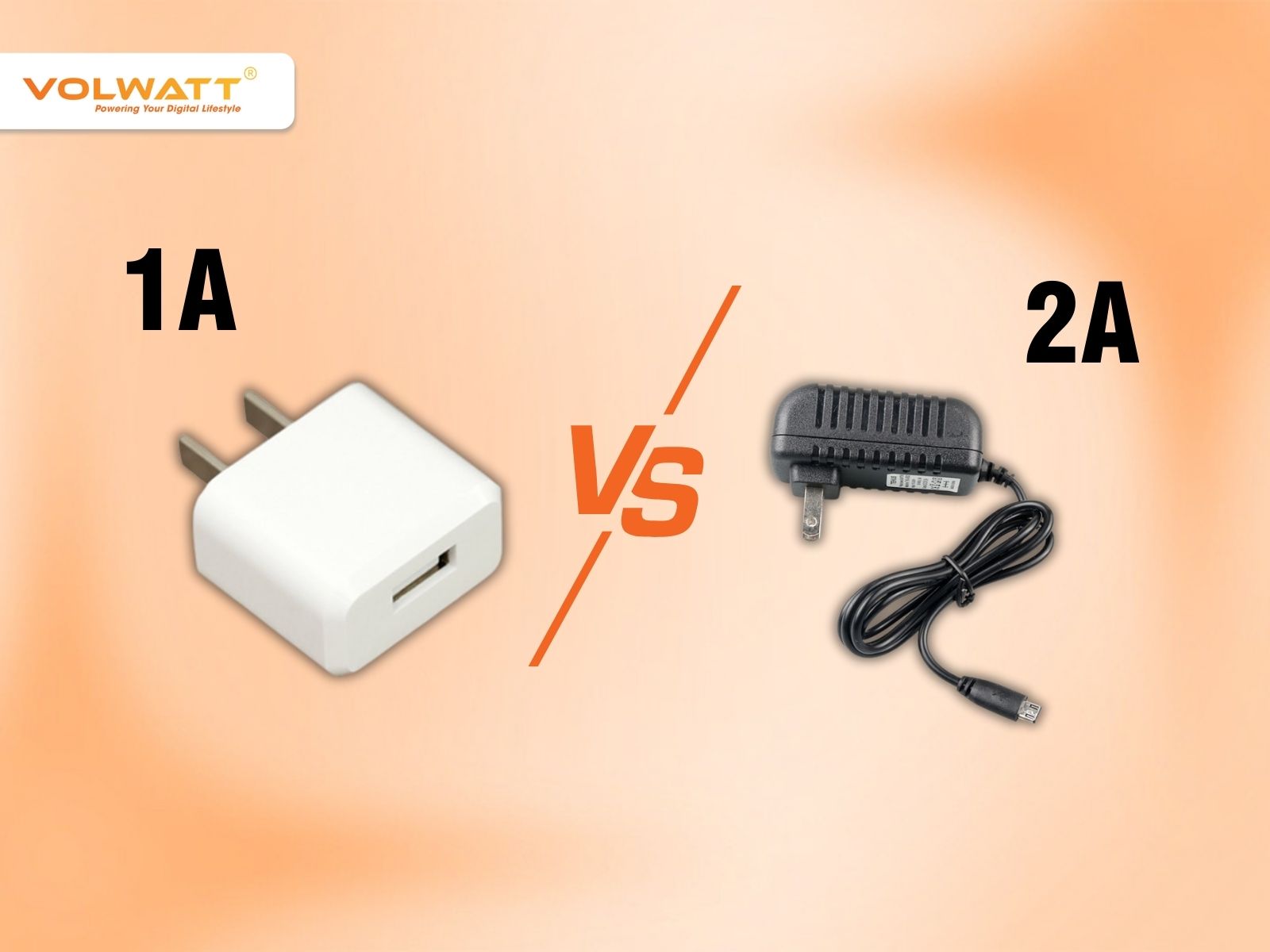 Sự khác biệt giữa Adapter 1A và 2A