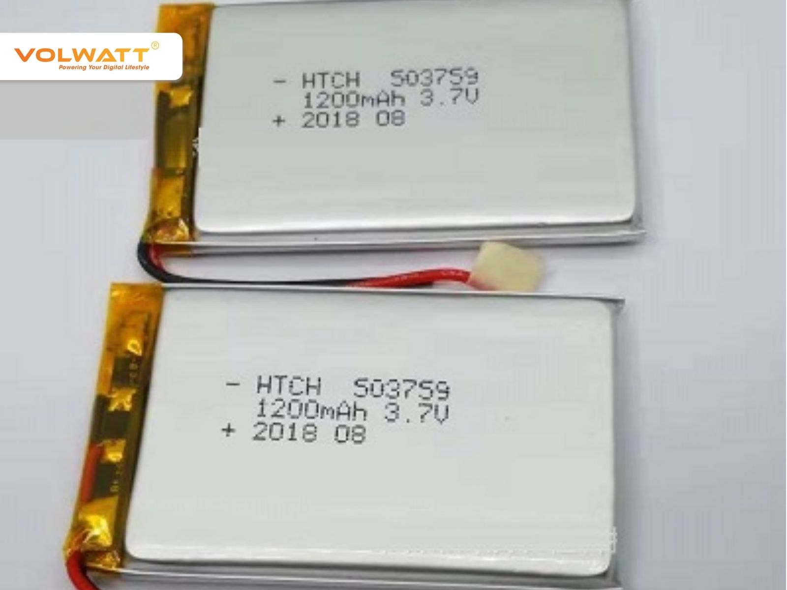 Pin Lithium-polymer có kích thước mỏng, trọng lượng nhẹ