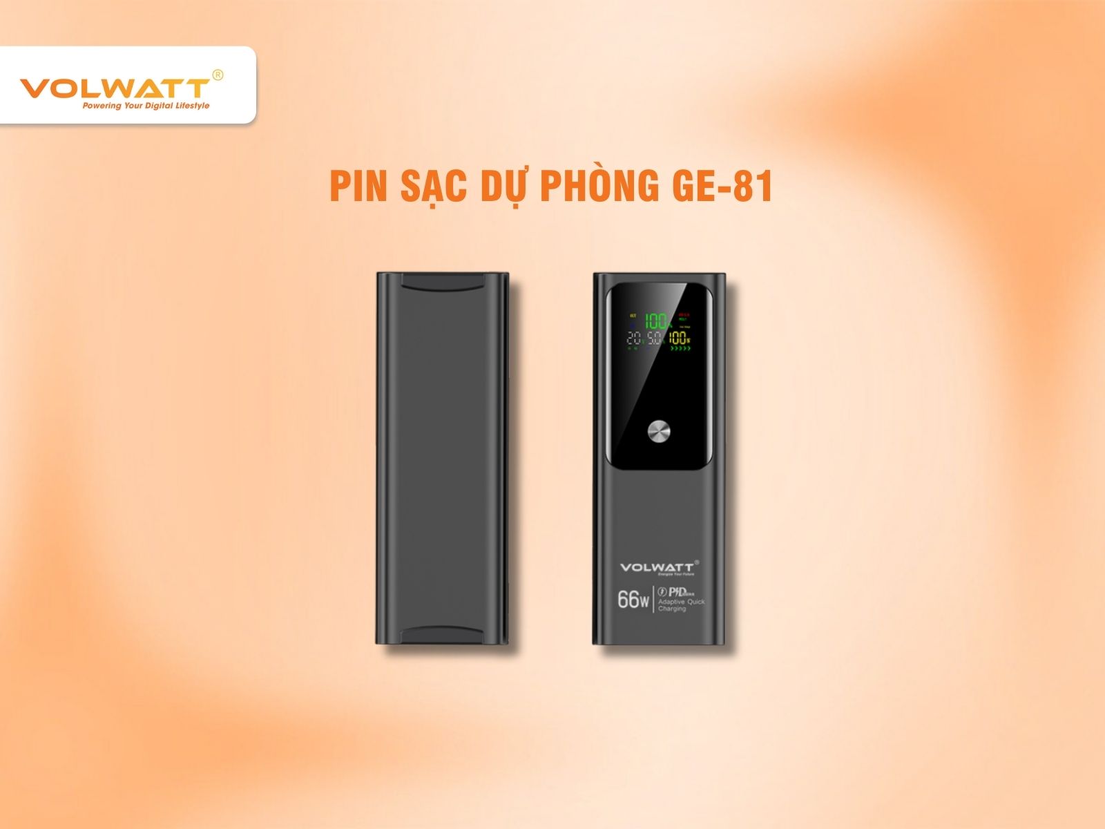 Pin sạc dự phòng GE-81