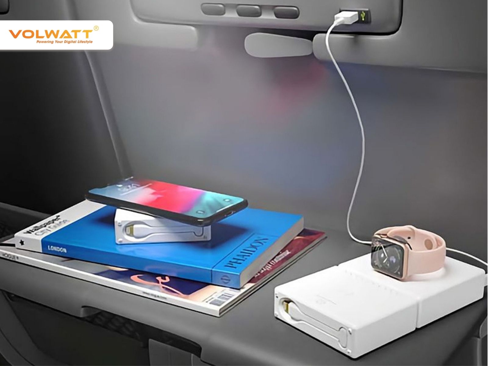 Nên sạc dự phòng ở nơi bằng phẳng, thoáng mát