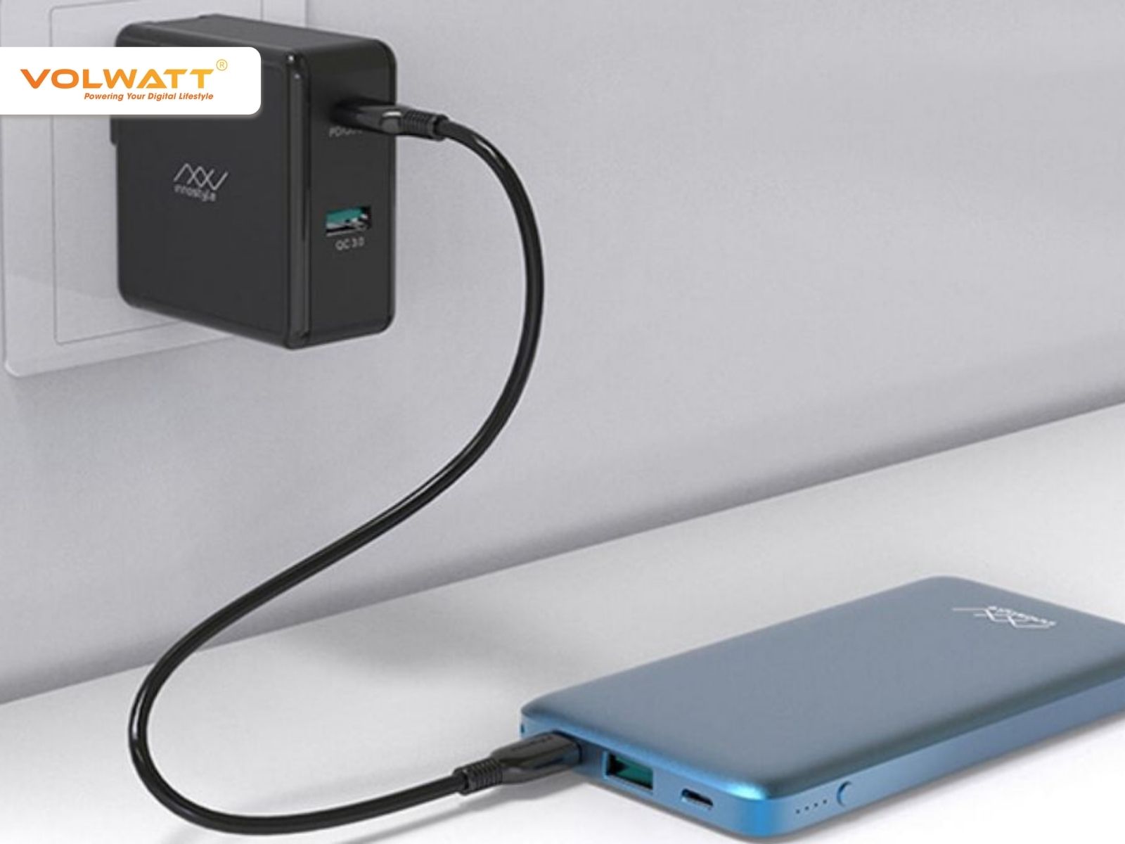 Pin sạc dự phòng 20.000mAh 1 cổng có thể sạc 5 – 13 lần tùy theo dung lượng PIN của thiết bị cần sạc