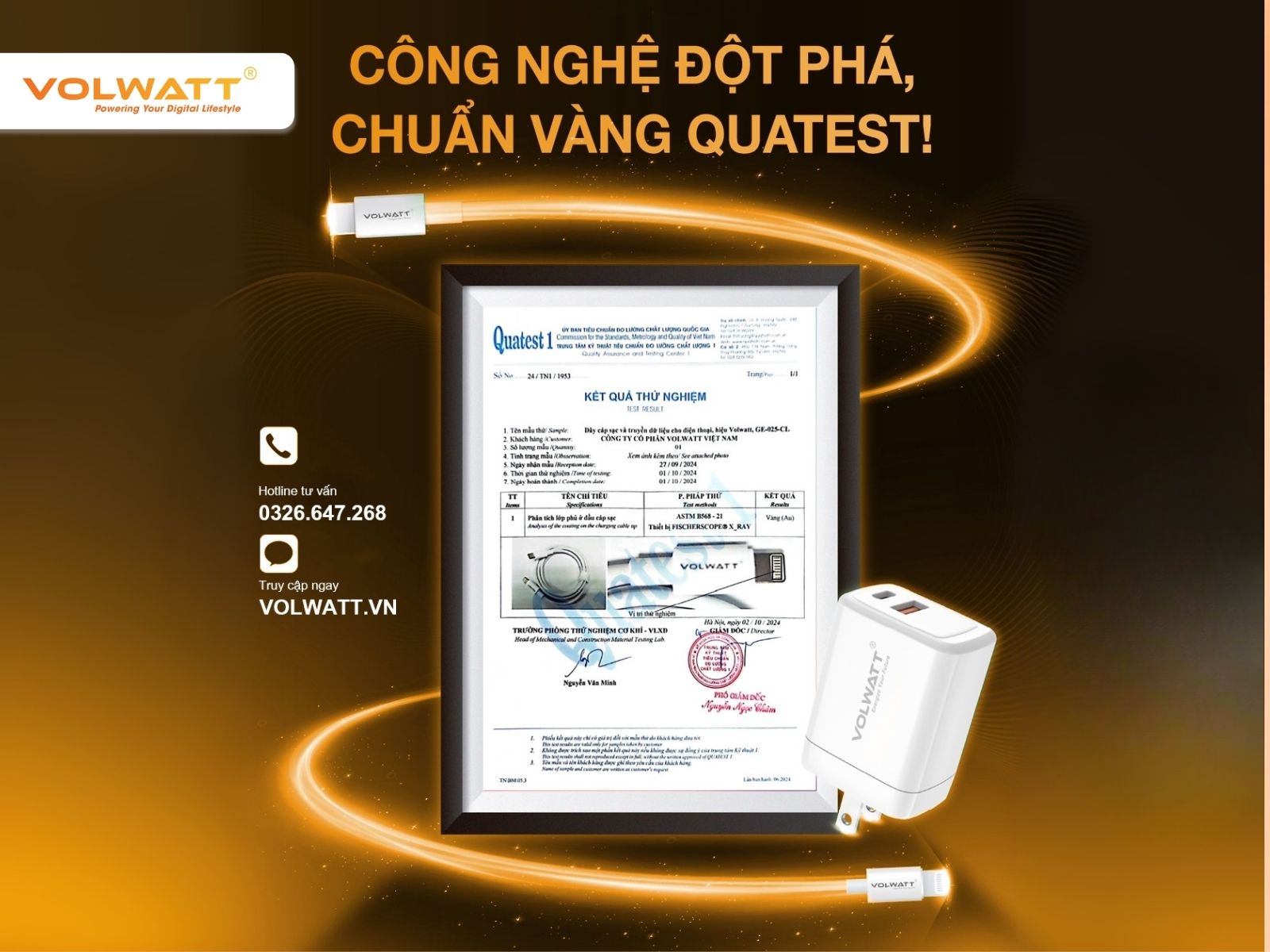 Sử dụng bộ sạc đạt chứng nhận an toàn để bảo vệ pin sạc dự phòng