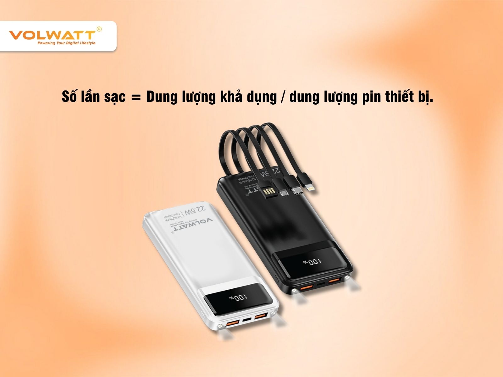 Công thức đơn giản để tính số lần sạc