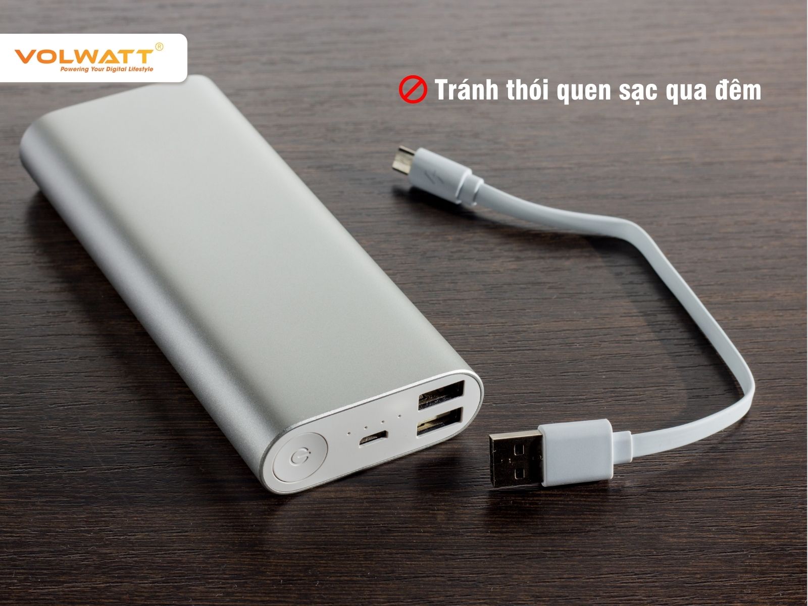 Tránh thói quen sạc qua đêm