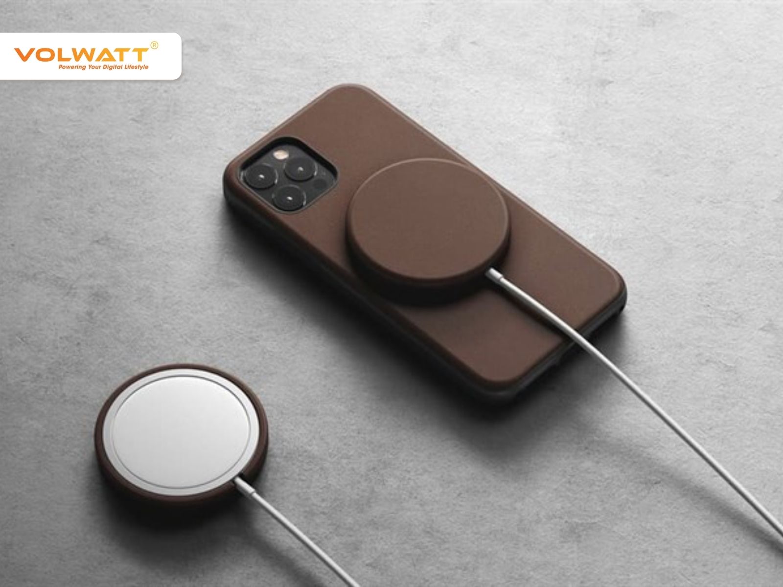 MagSafe Charger thiết kế mỏng nhẹ, bảo vệ lưng kính iPhone