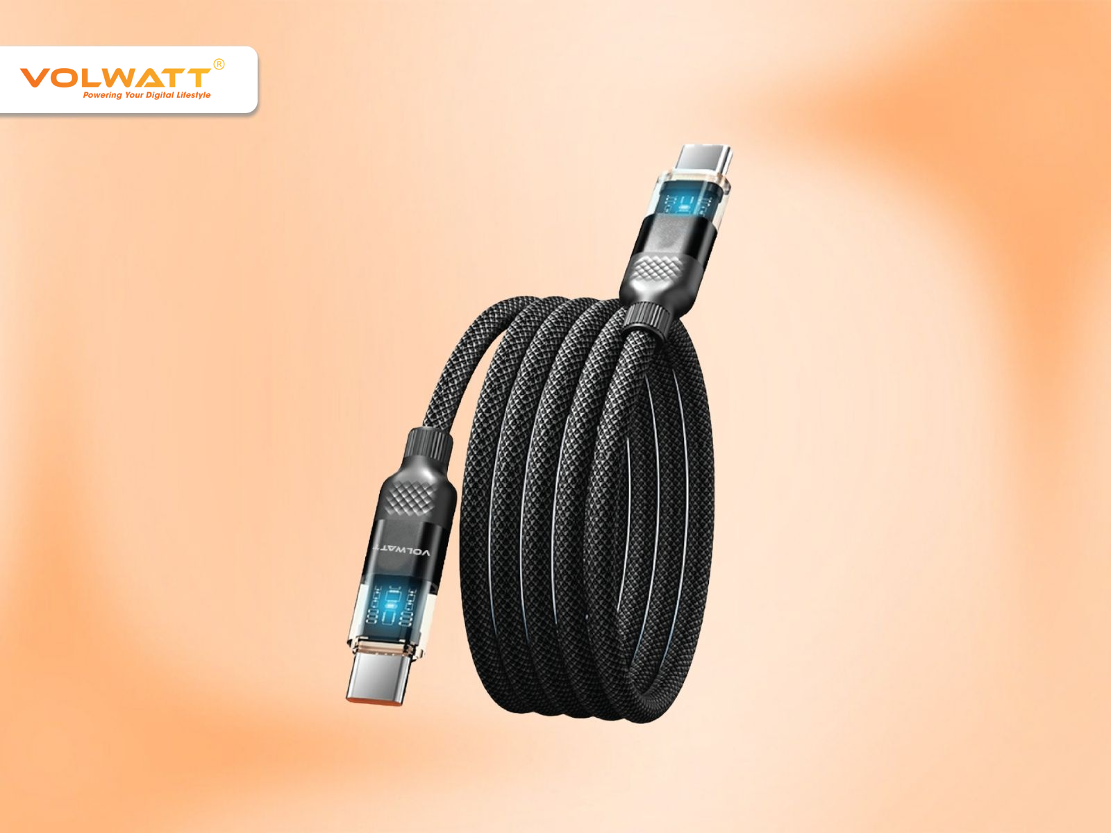 Volwatt GE-A45-CC Type-C to Type-C