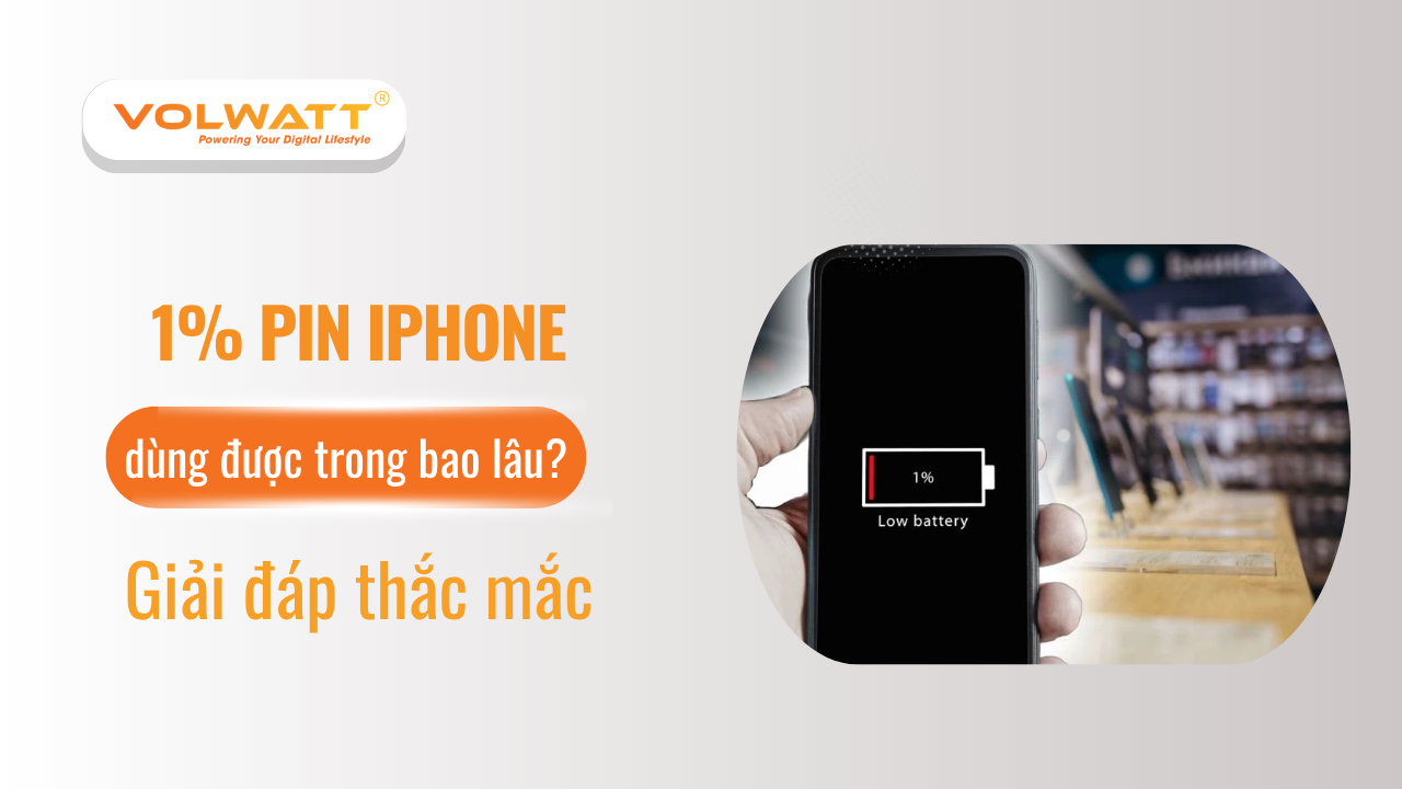 Lý do khiến 1% pin iPhone có thể kéo dài lâu