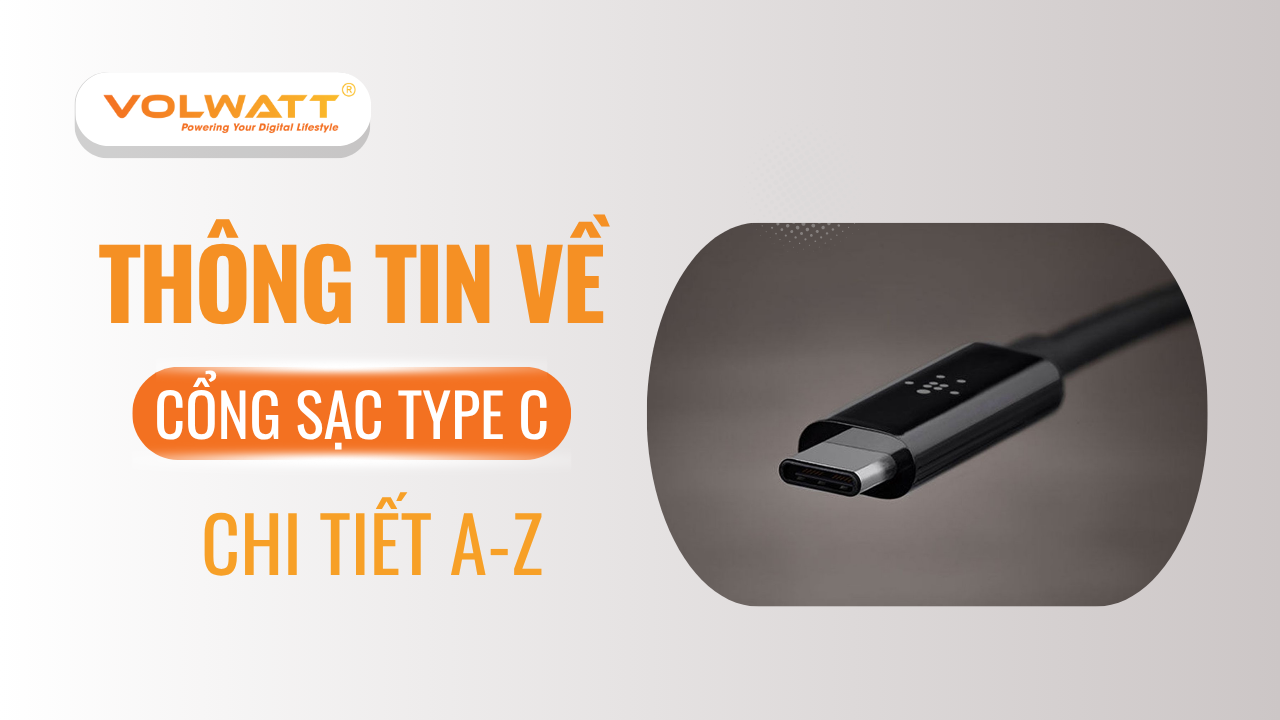 Cổng sạc Type C là gì? Cấu tạo và cách phân biệt loại cổng sạc này