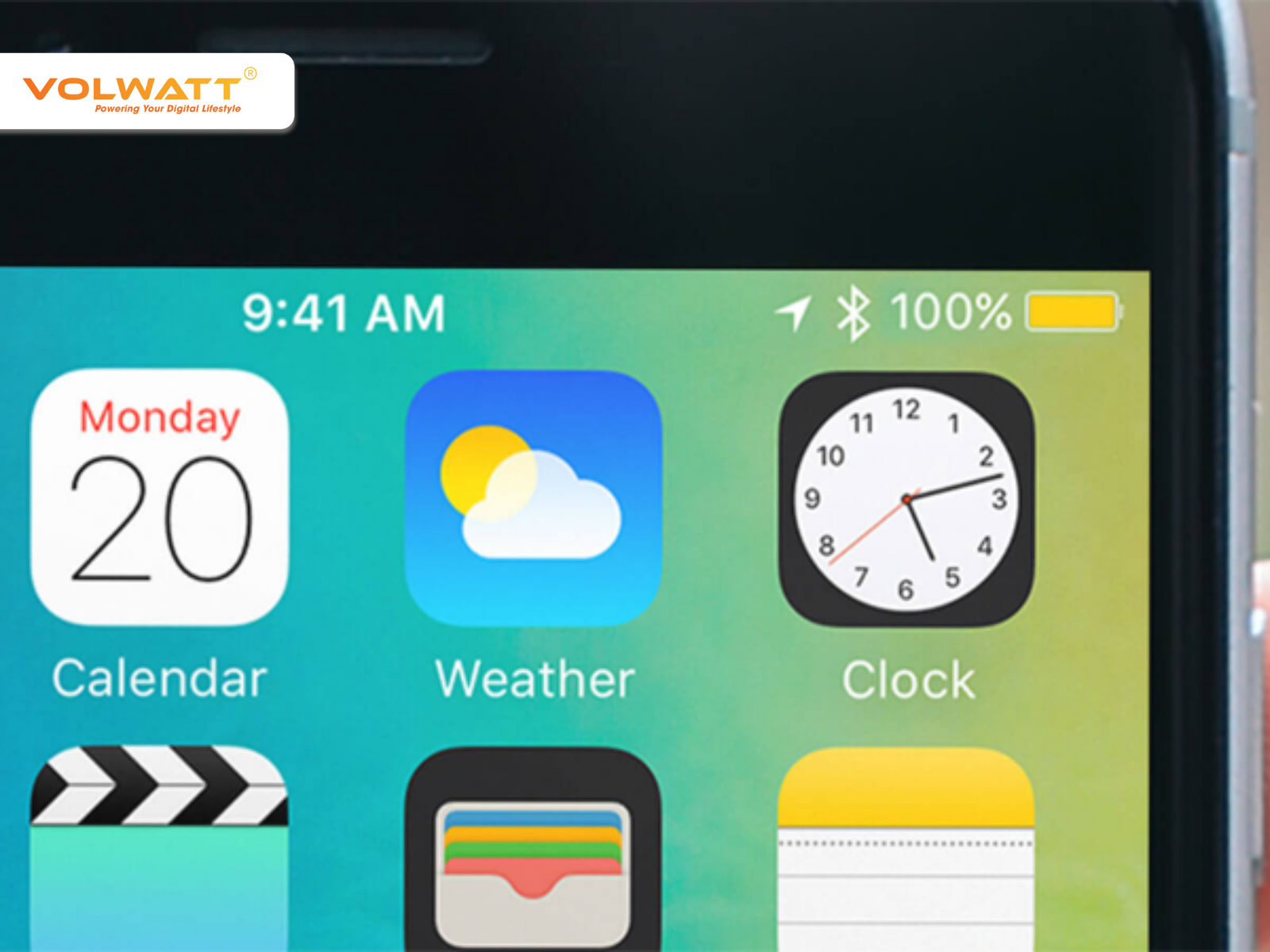 Biểu tượng pin màu vàng