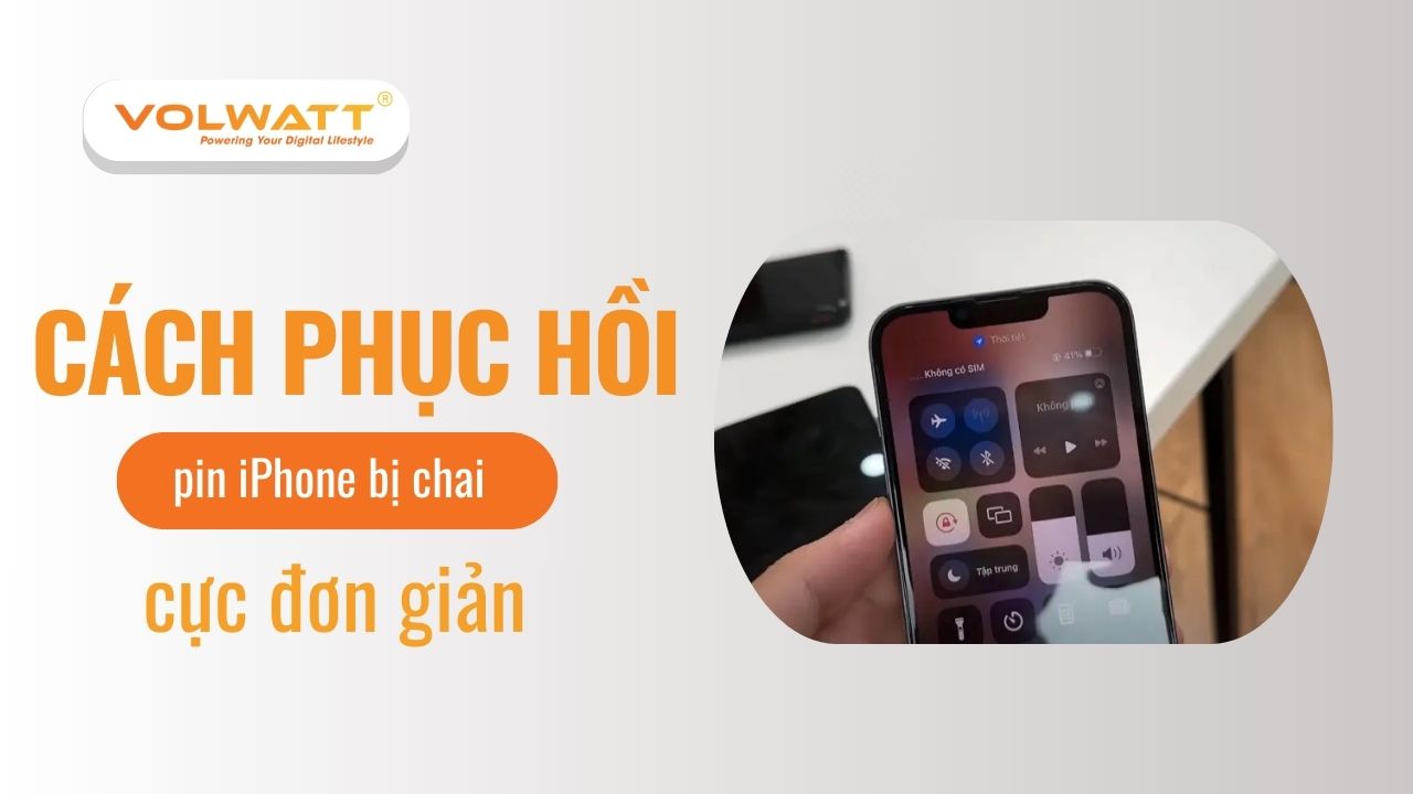 Cách phục hồi pin iPhone bị chai với mẹo cực hiệu quả