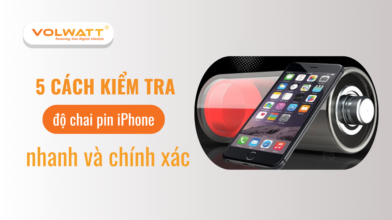 Cách kiểm tra độ chai pin iPhone nhanh và chính xác
