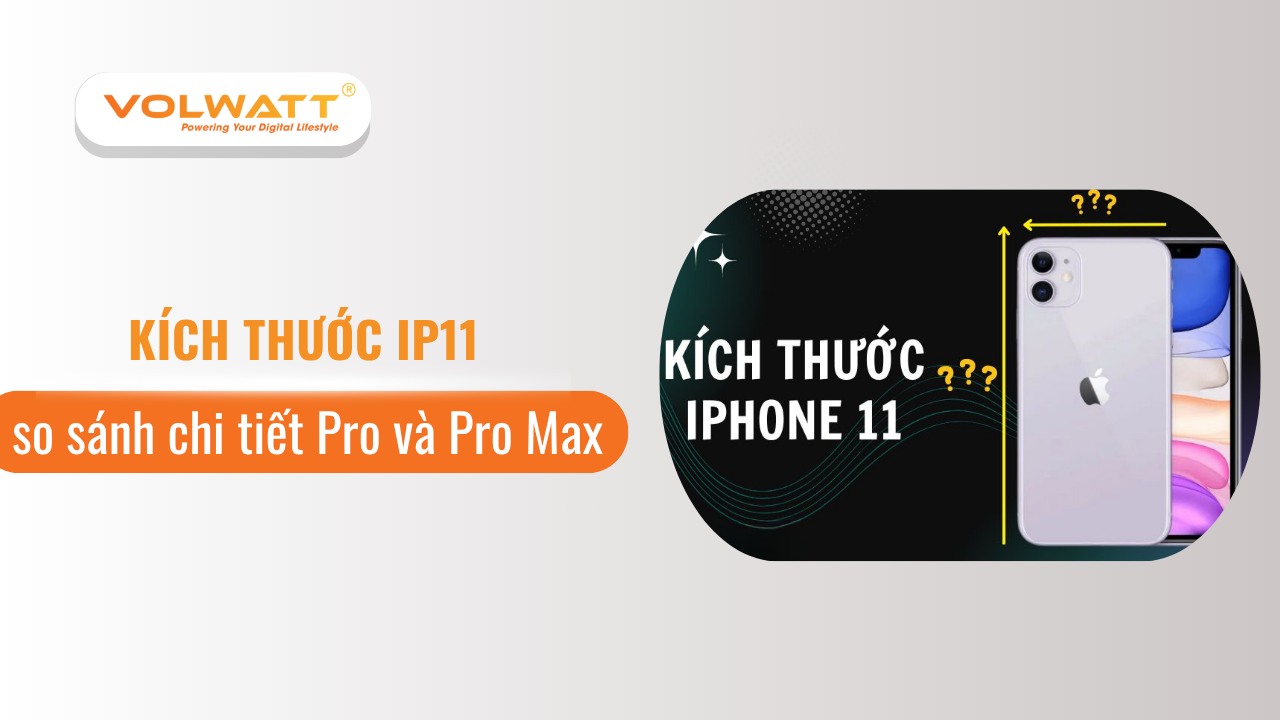 Kích thước iP11 và so sánh chi tiết Pro và Pro Max