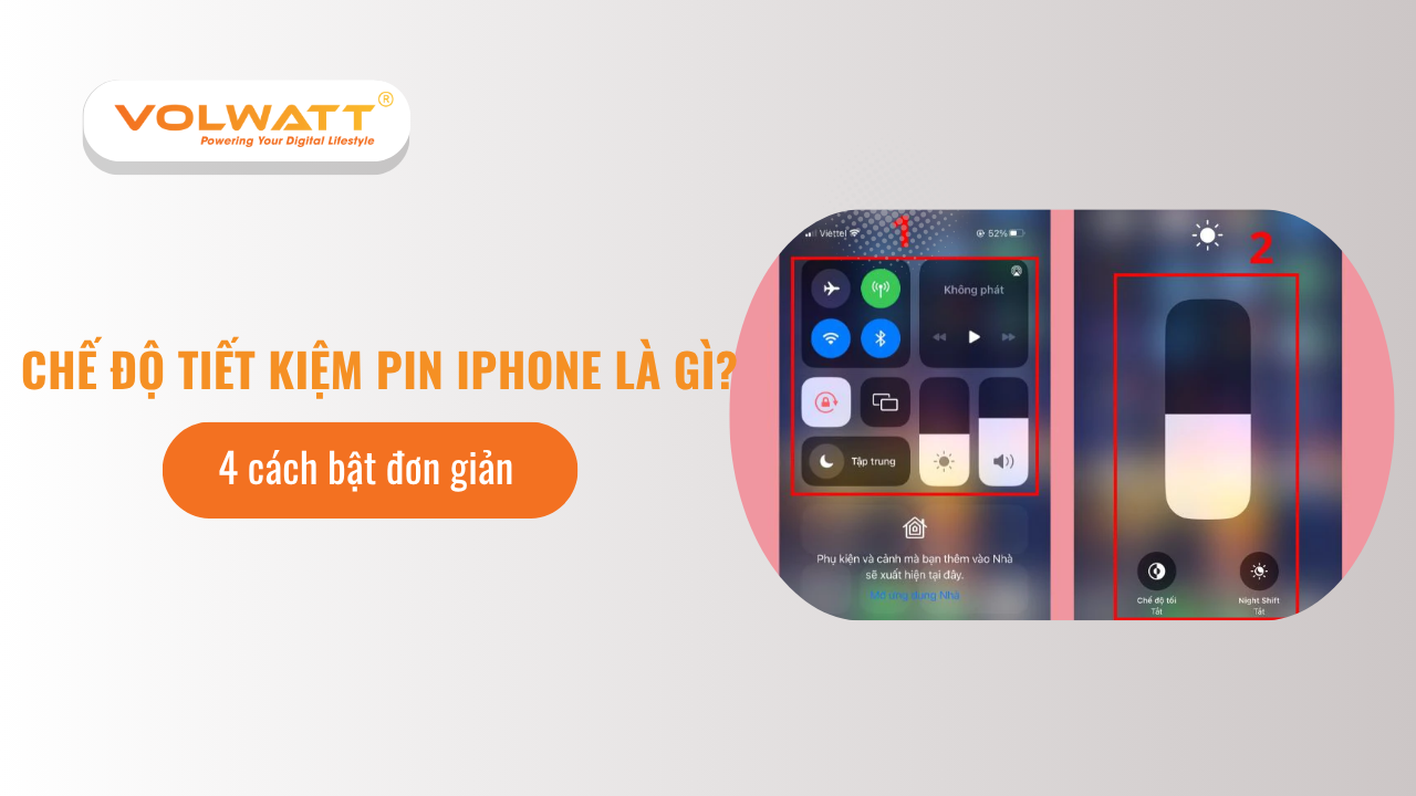 Chế độ tiết kiệm pin iPhone là gì? 4 cách bật đơn giản