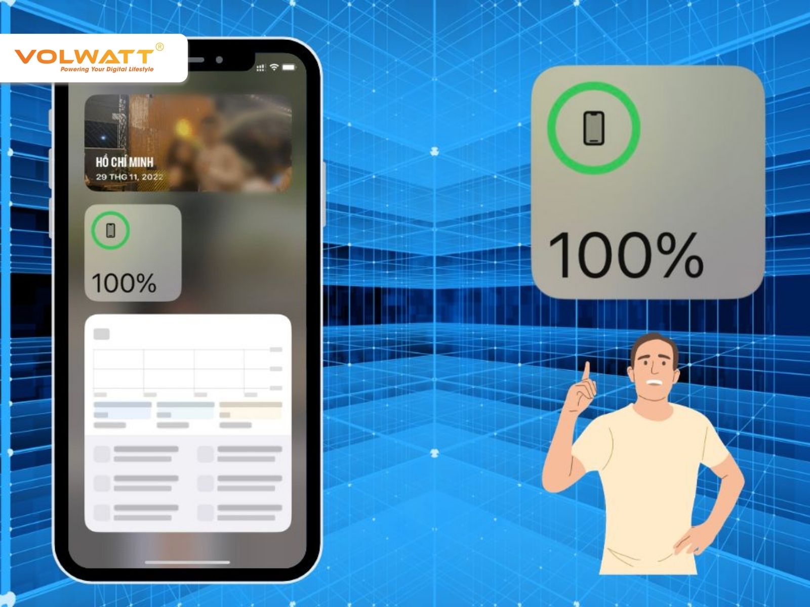 Sạc 100% rồi trải nghiệm để nhận biết pin bị chỉnh sửa