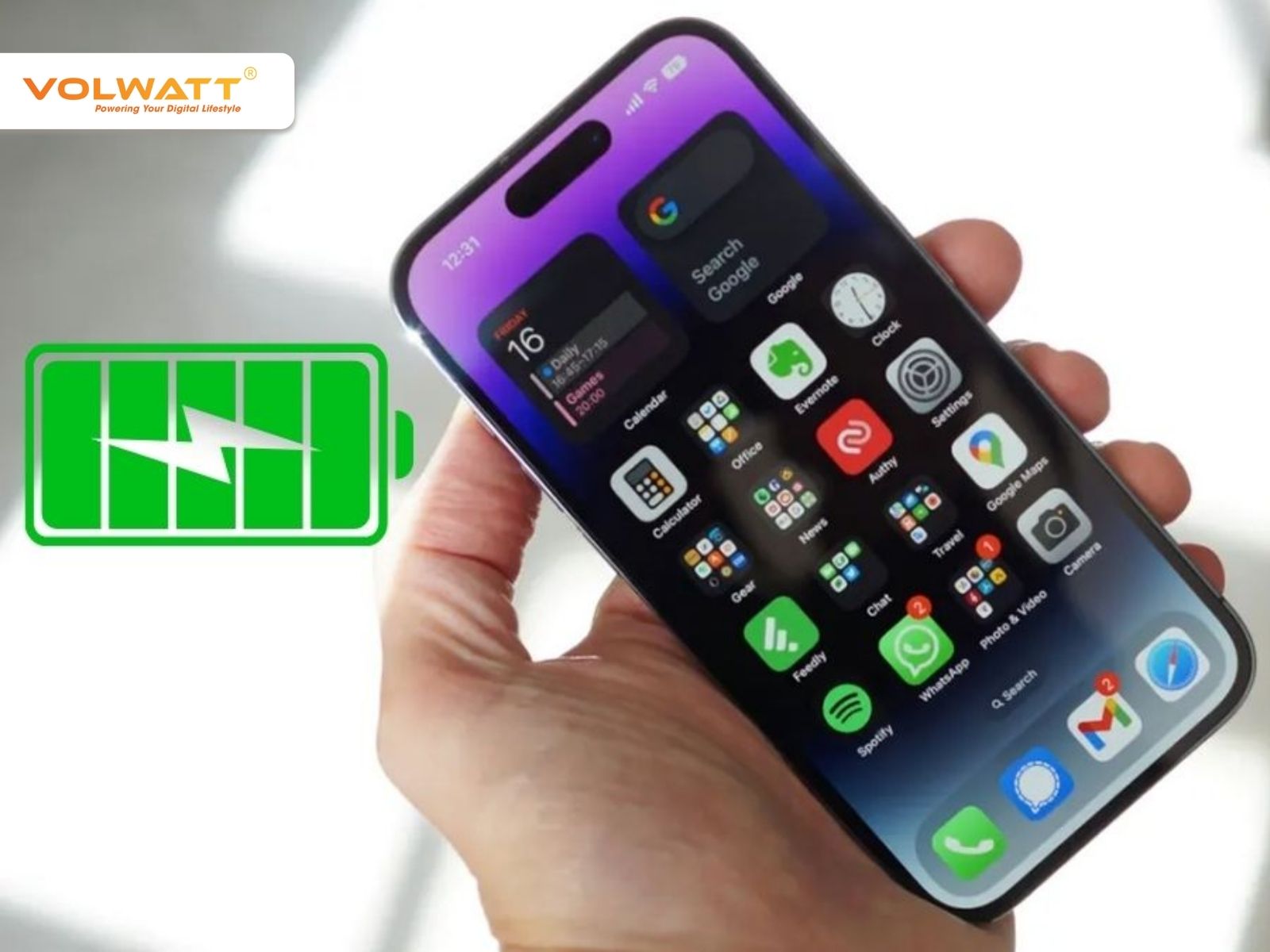 iPhone 14 Pro Max dùng pin 4.323mAh với hiệu suất tối ưu từ iOS