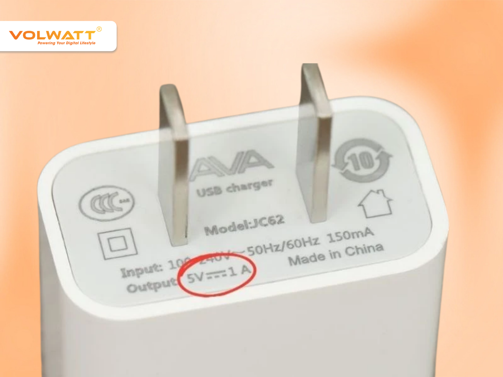 Củ sạc 5V 2A cho điện thoại 1A