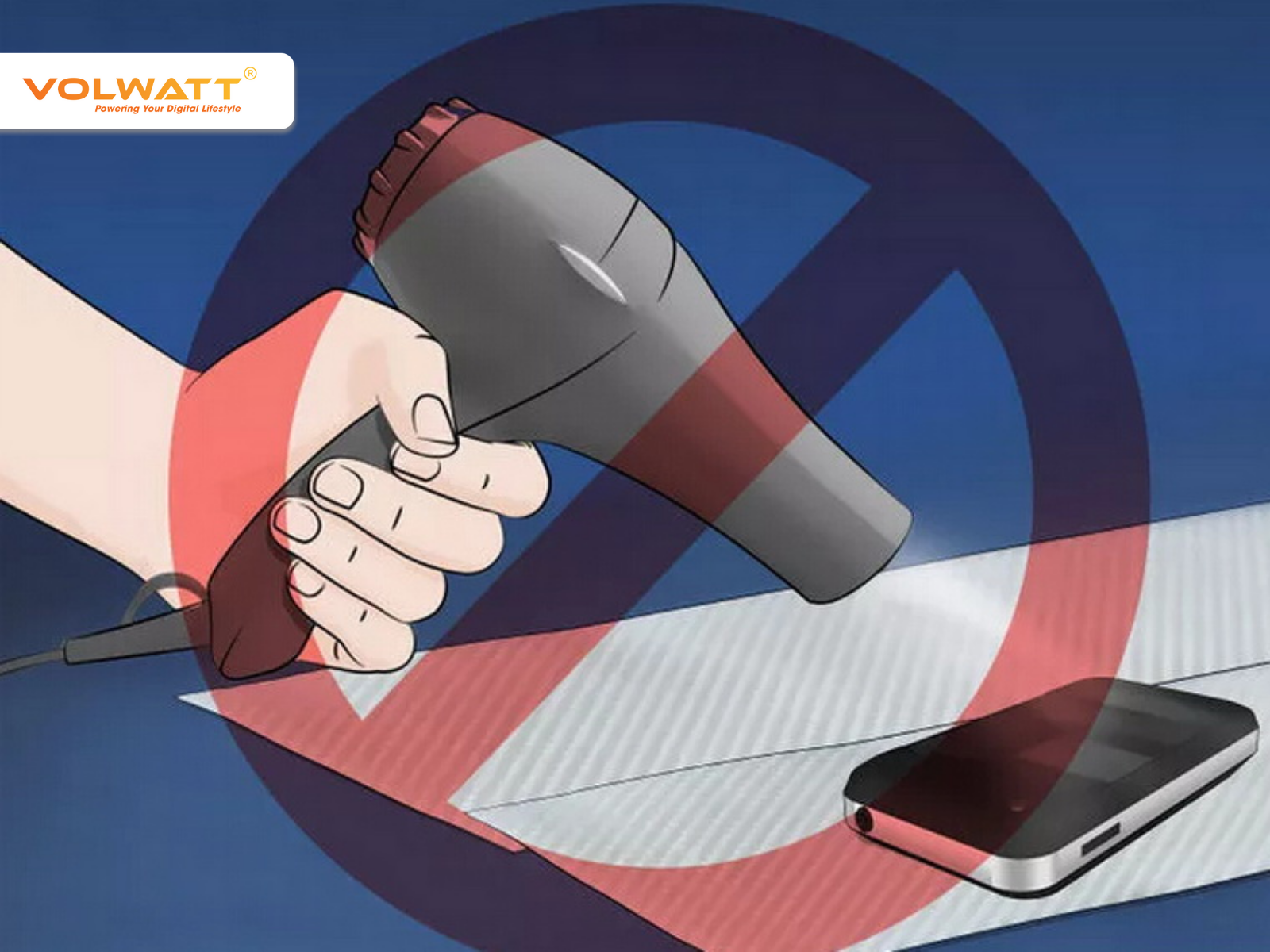 Không dùng nguồn nhiệt bên ngoài (máy sấy tóc, lò sưởi)