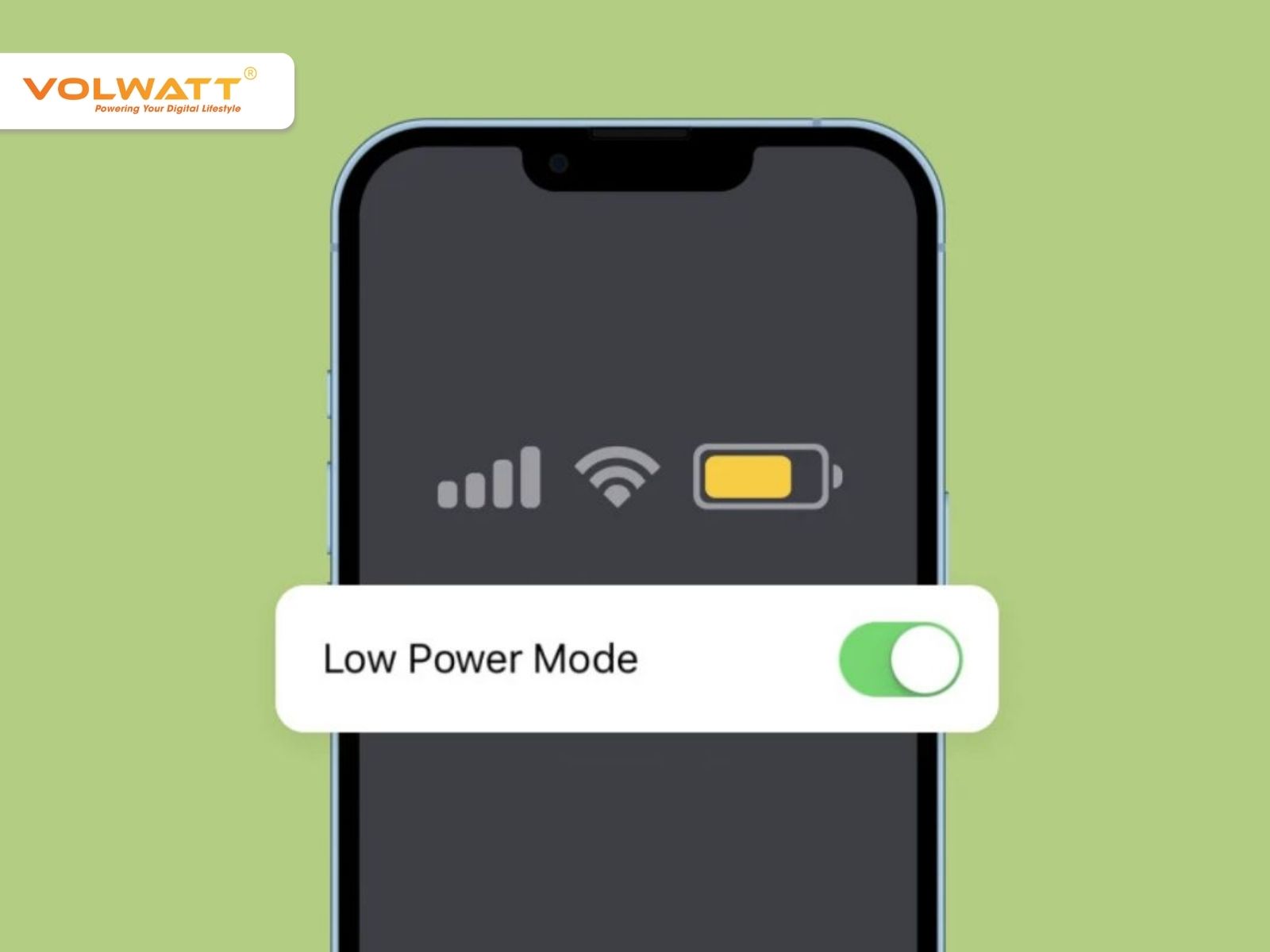Bật Chế độ nguồn điện thấp để tiết kiệm pin 