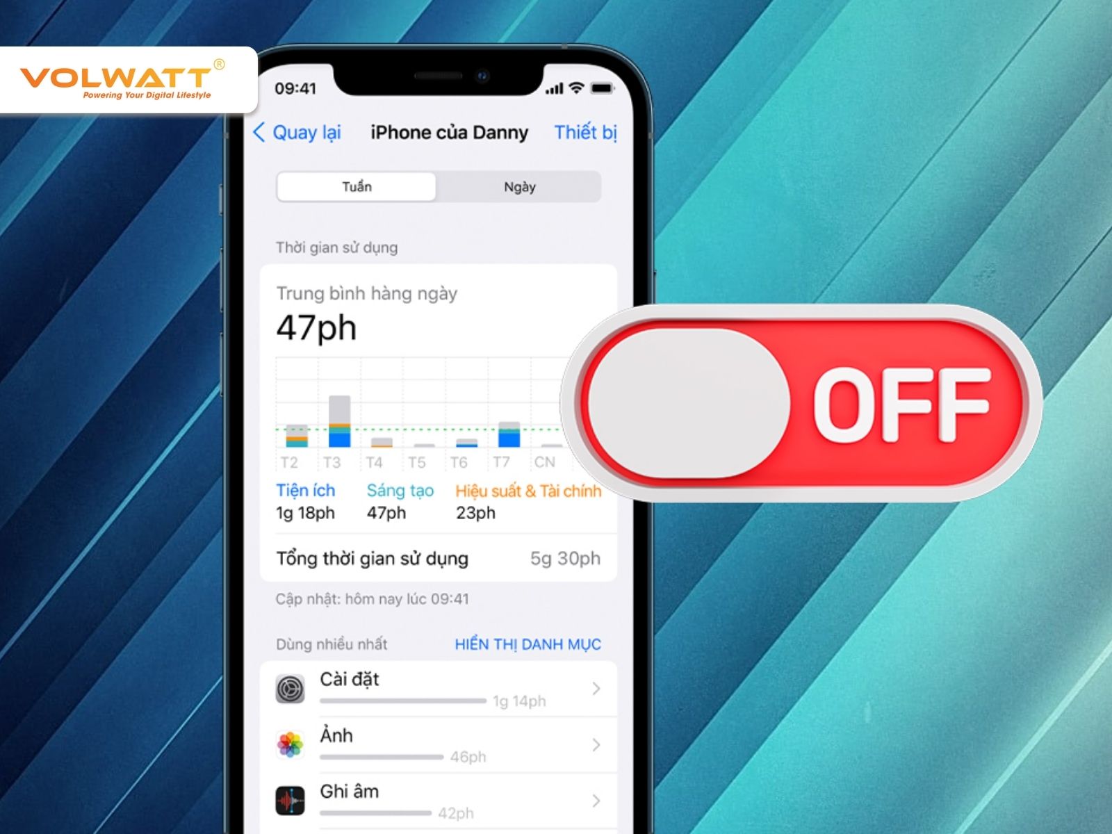 Quy trình xóa thông tin thời gian sử dụng pin trên iPhone