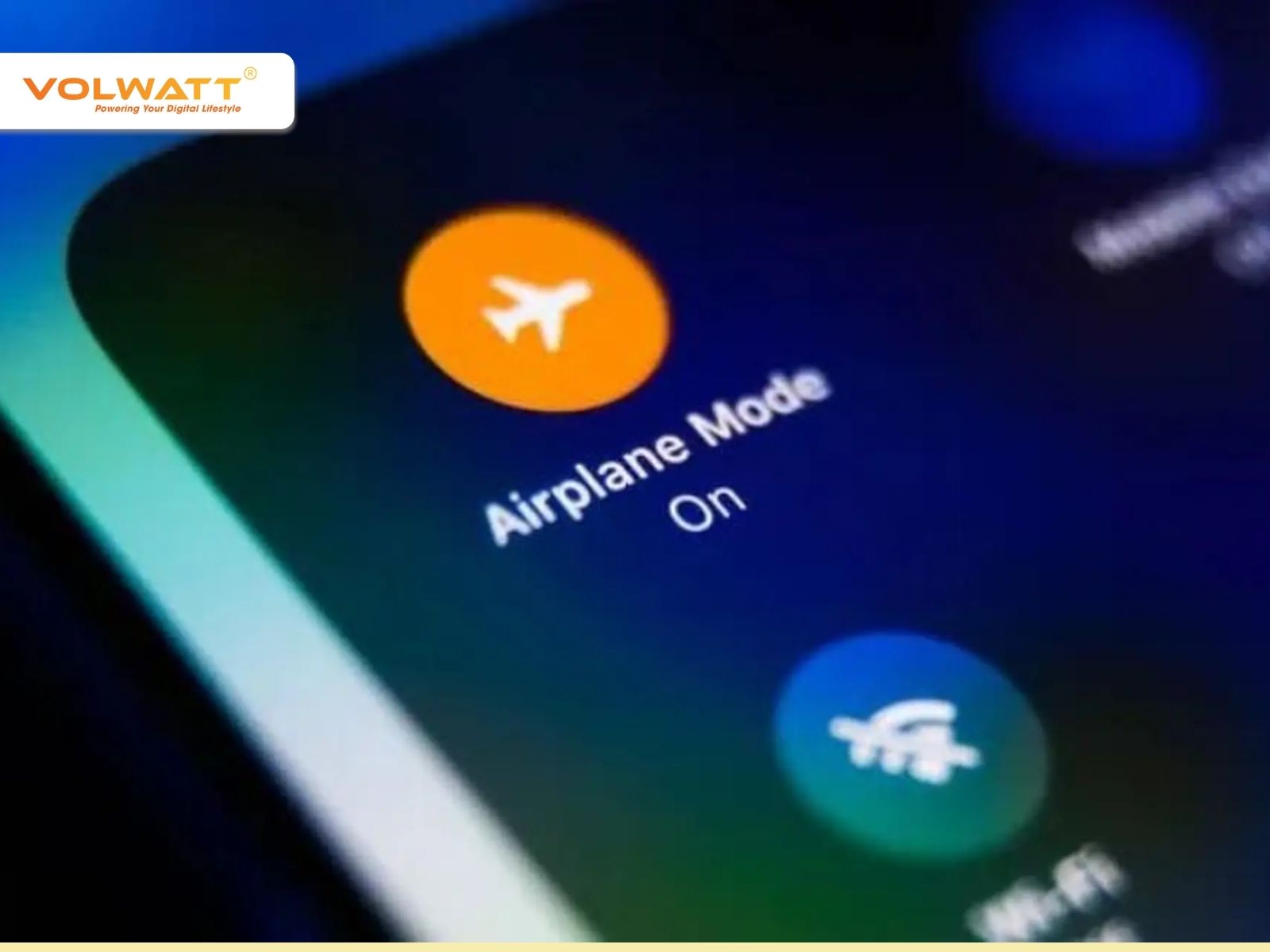 Kích hoạt Chế độ máy bay ở vùng có kết nối yếu 