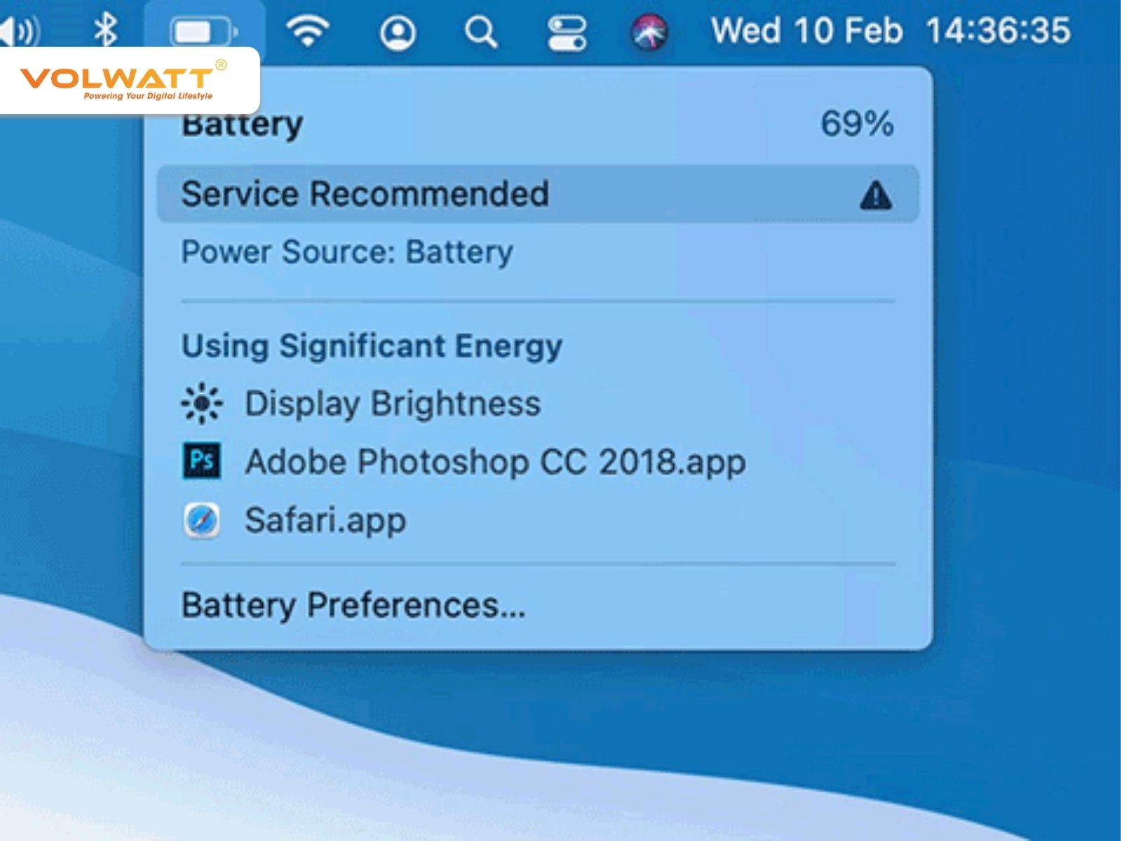 Pin cần bảo trì báo hiệu pin hư hỏng và không còn ổn định