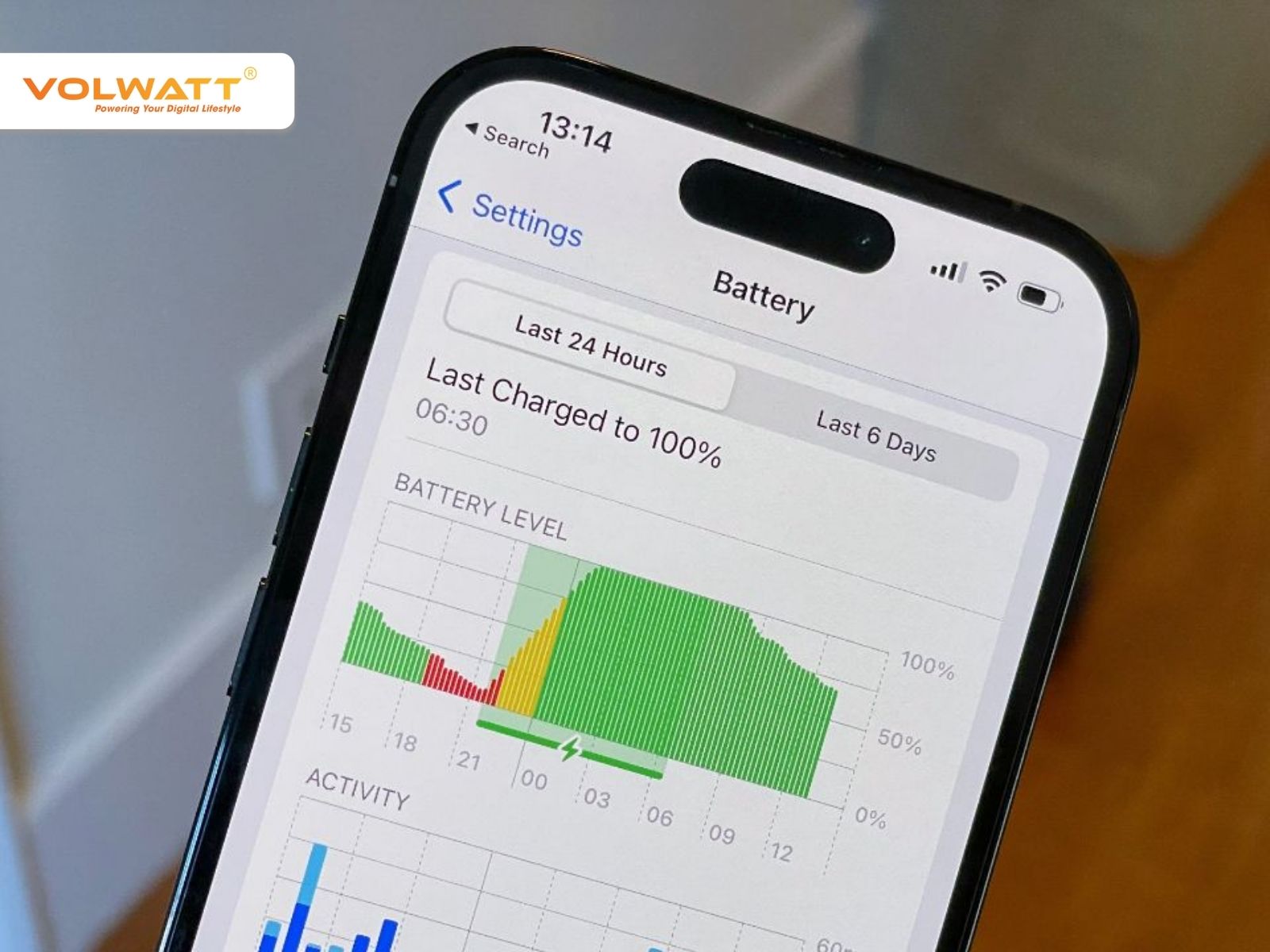 Kiểm tra pin giúp xác định vấn đề gây tụt pin trên iPhone