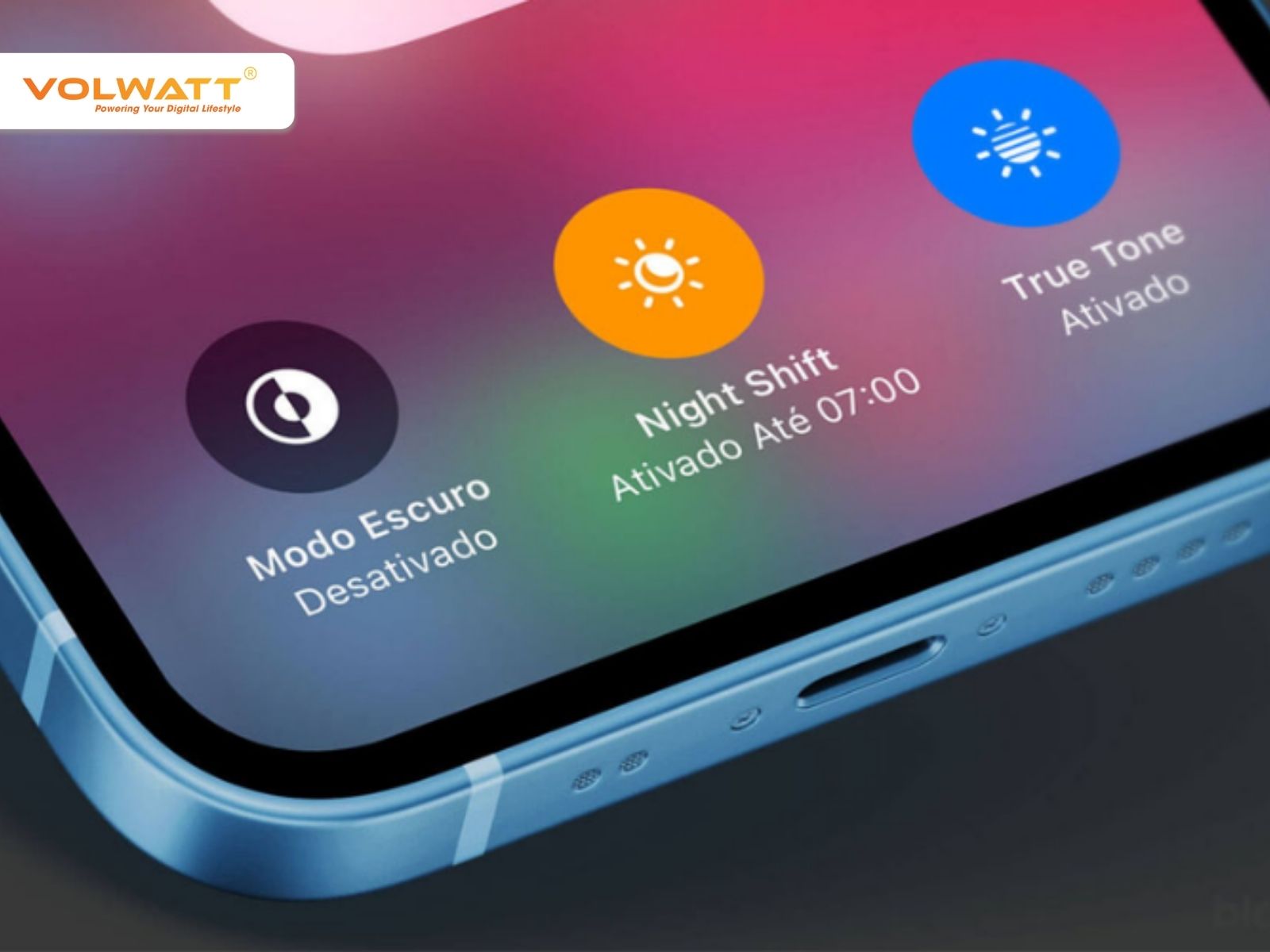 Chế độ Night Shift giảm ánh sáng xanh, tốt cho mắt và giấc ngủ