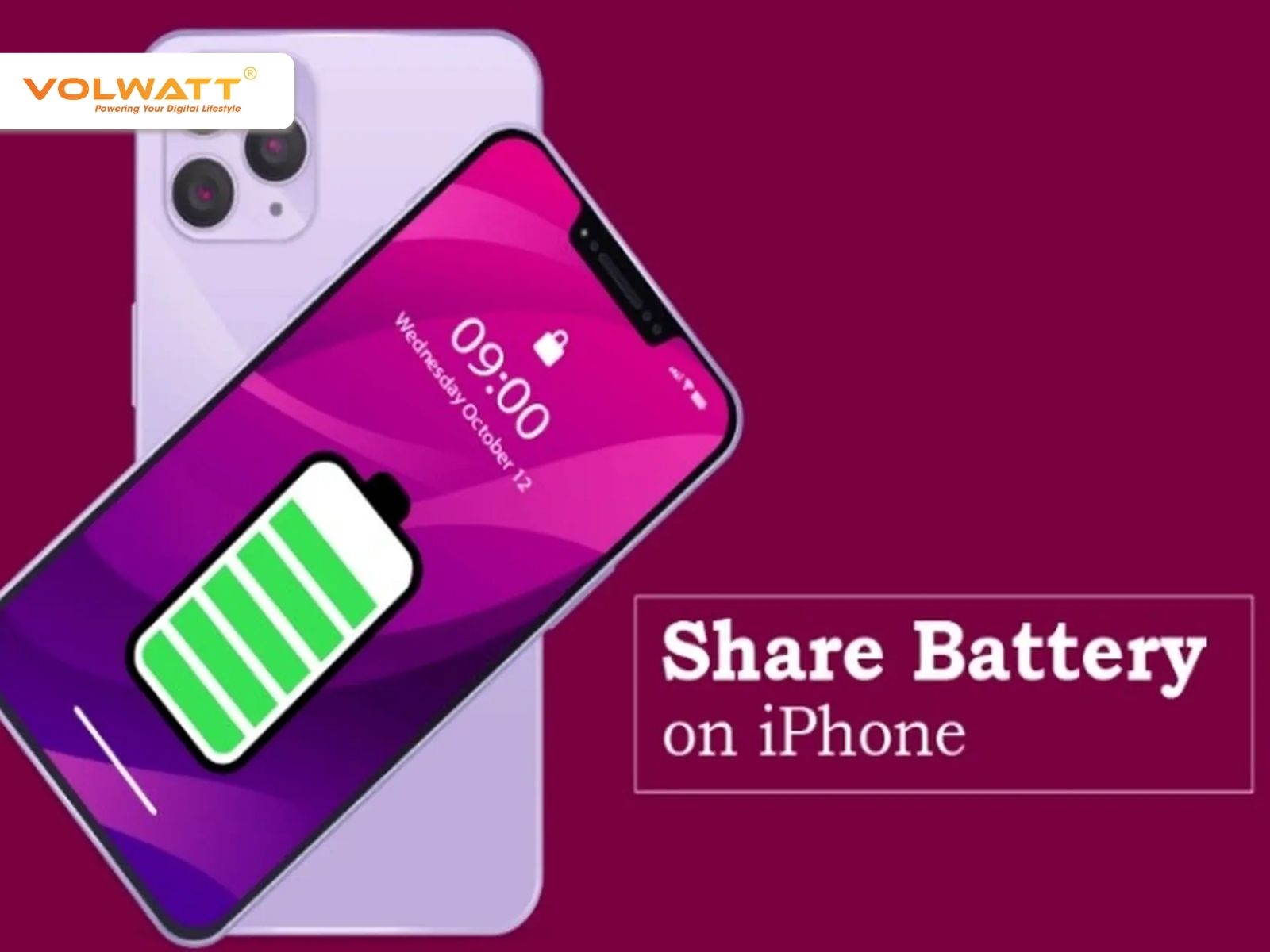 Chia sẻ pin cho phép iPhone cấp điện cho thiết bị khác