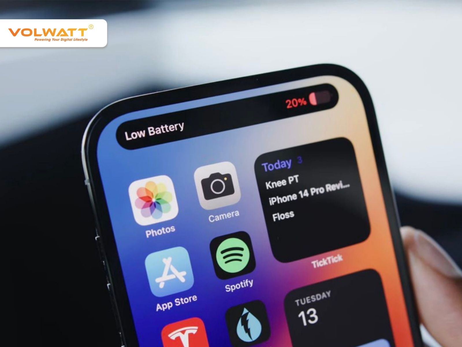Màu biểu tượng pin iPhone cho biết trạng thái hoạt động của thiết bị