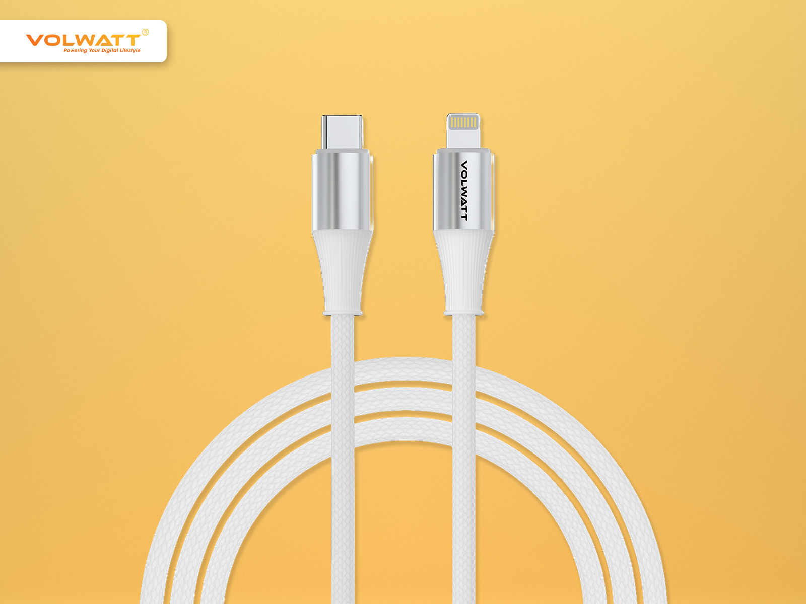 Dây sạc Volwatt hỗ trợ sạc nhanh, tiết kiệm thời gian