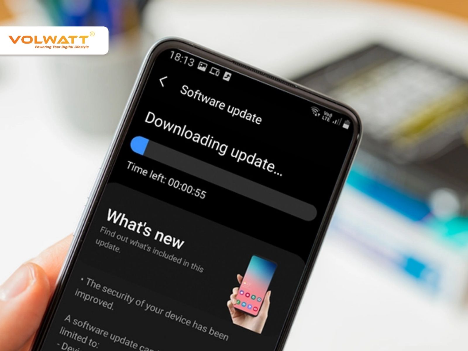 Cập nhật hệ điều hành giúp hạn chế loạn cảm ứng khi sạc