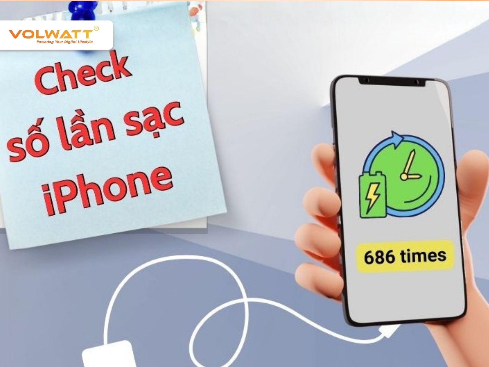 Kiểm tra số lần sạc iPhone là cách quan trọng để đánh giá mức độ lão hóa pin