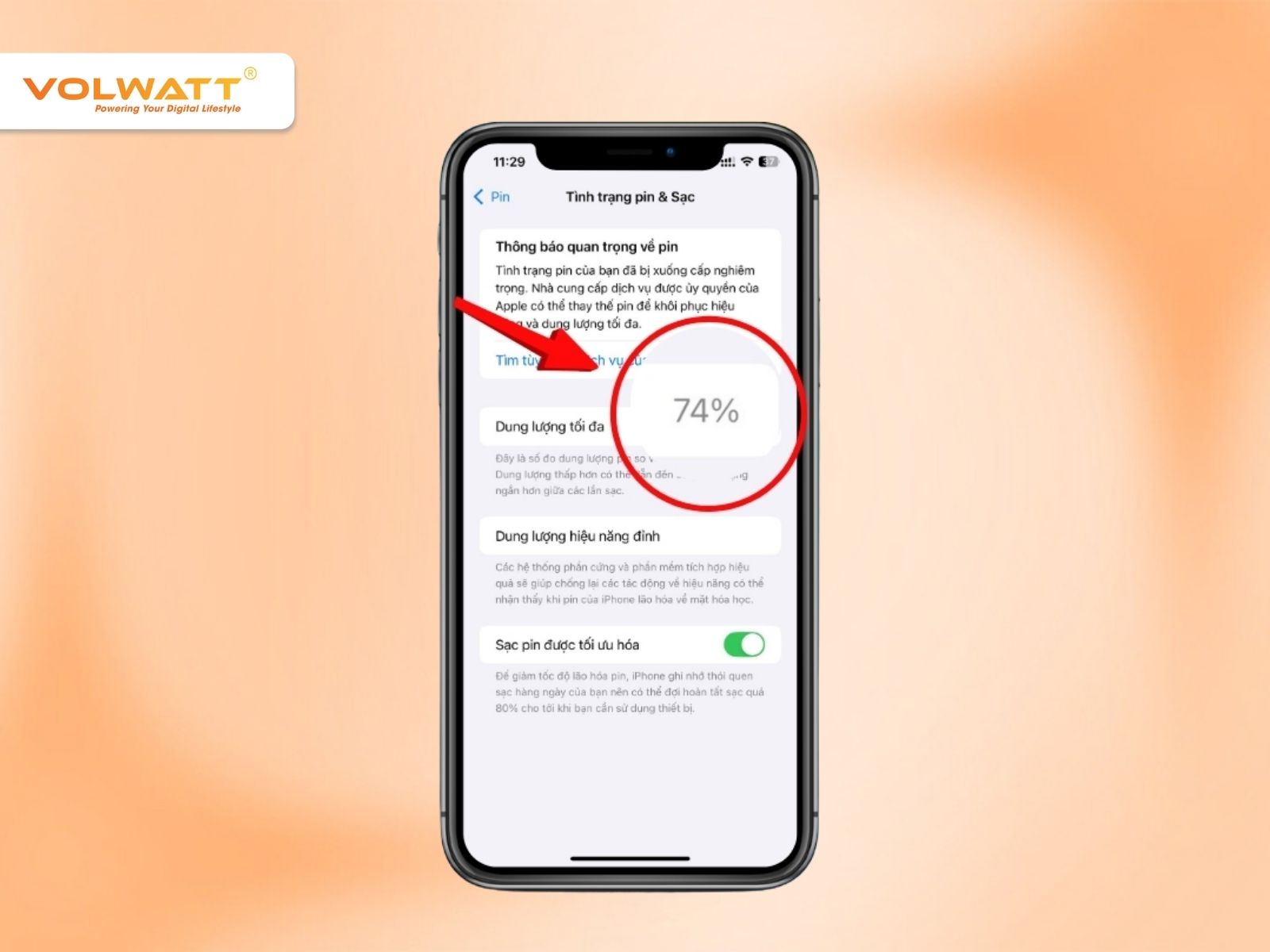 Pin yếu dưới 80% làm iPhone hao nhanh và hoạt động kém ổn định
