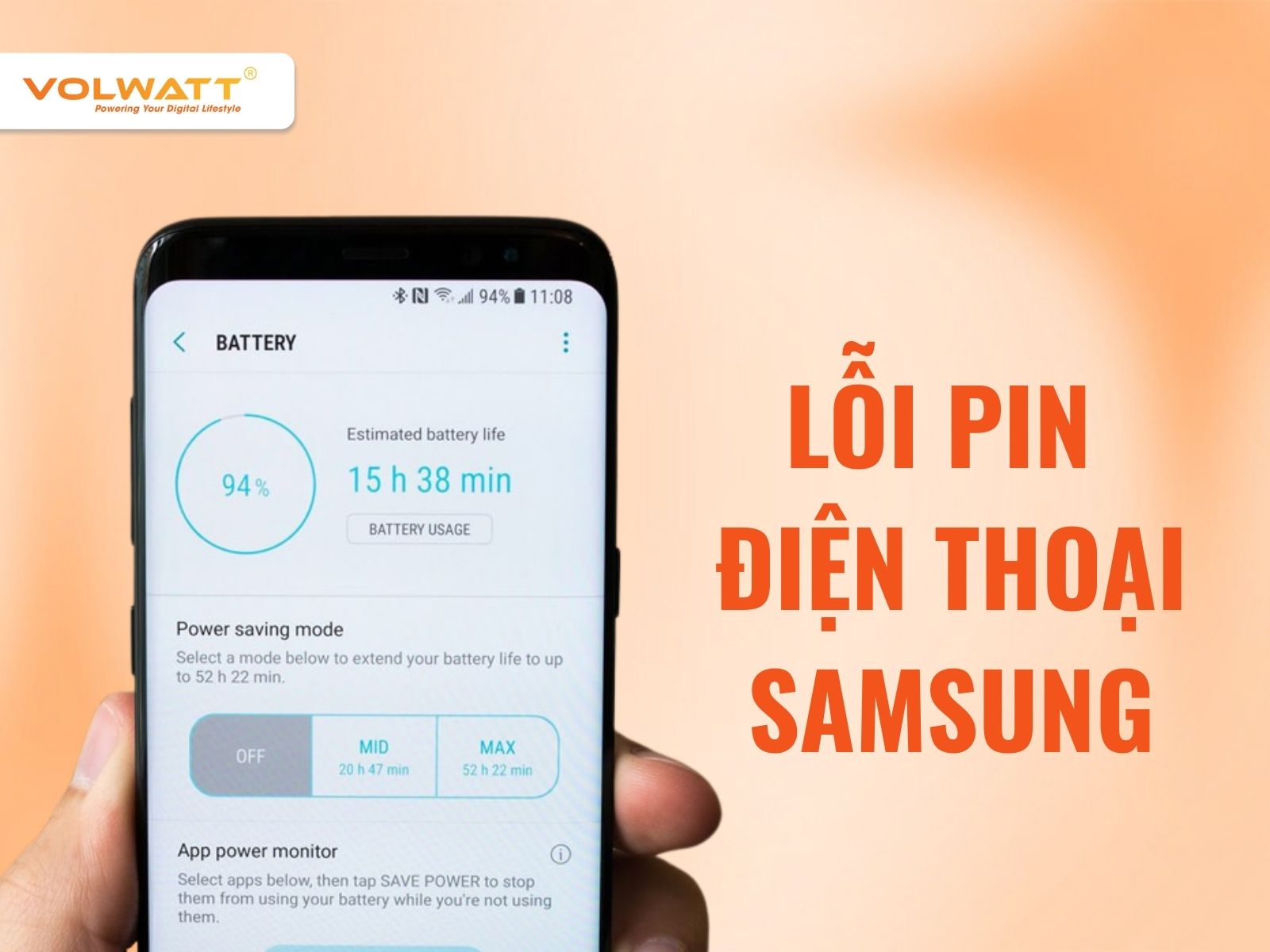 Pin điện thoại bị hư hỏng cũng có thể xảy ra tình trạng sạc không vào