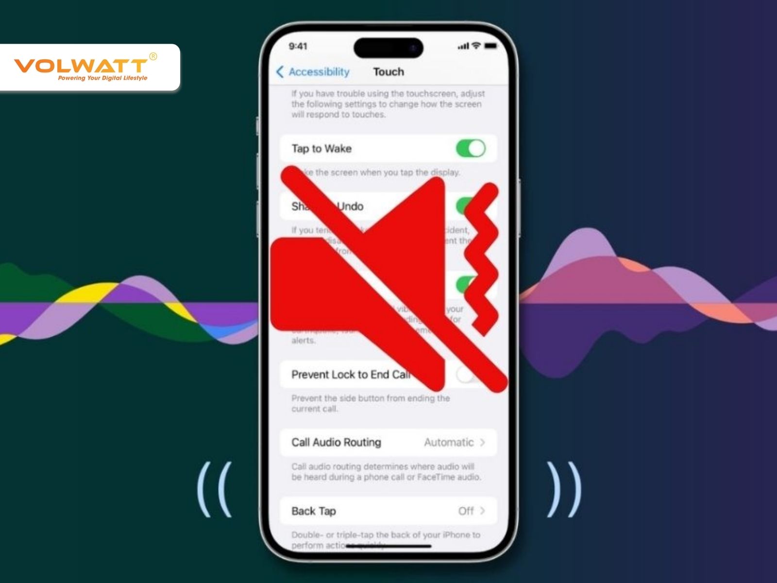 Thiết lập tự động tắt tiếng lúc cắm sạc, giữ nguyên rung phản hồi