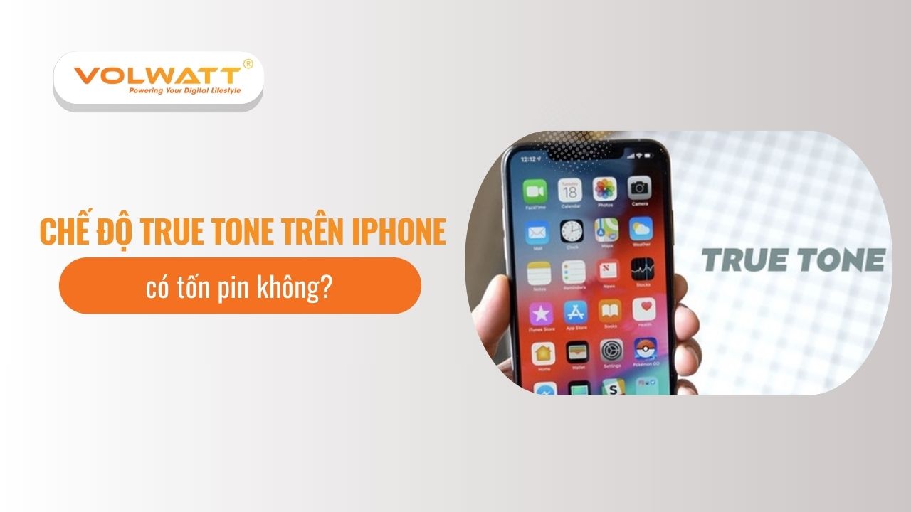 Chế độ True Tone trên iPhone có tốn pin không và có nên bật