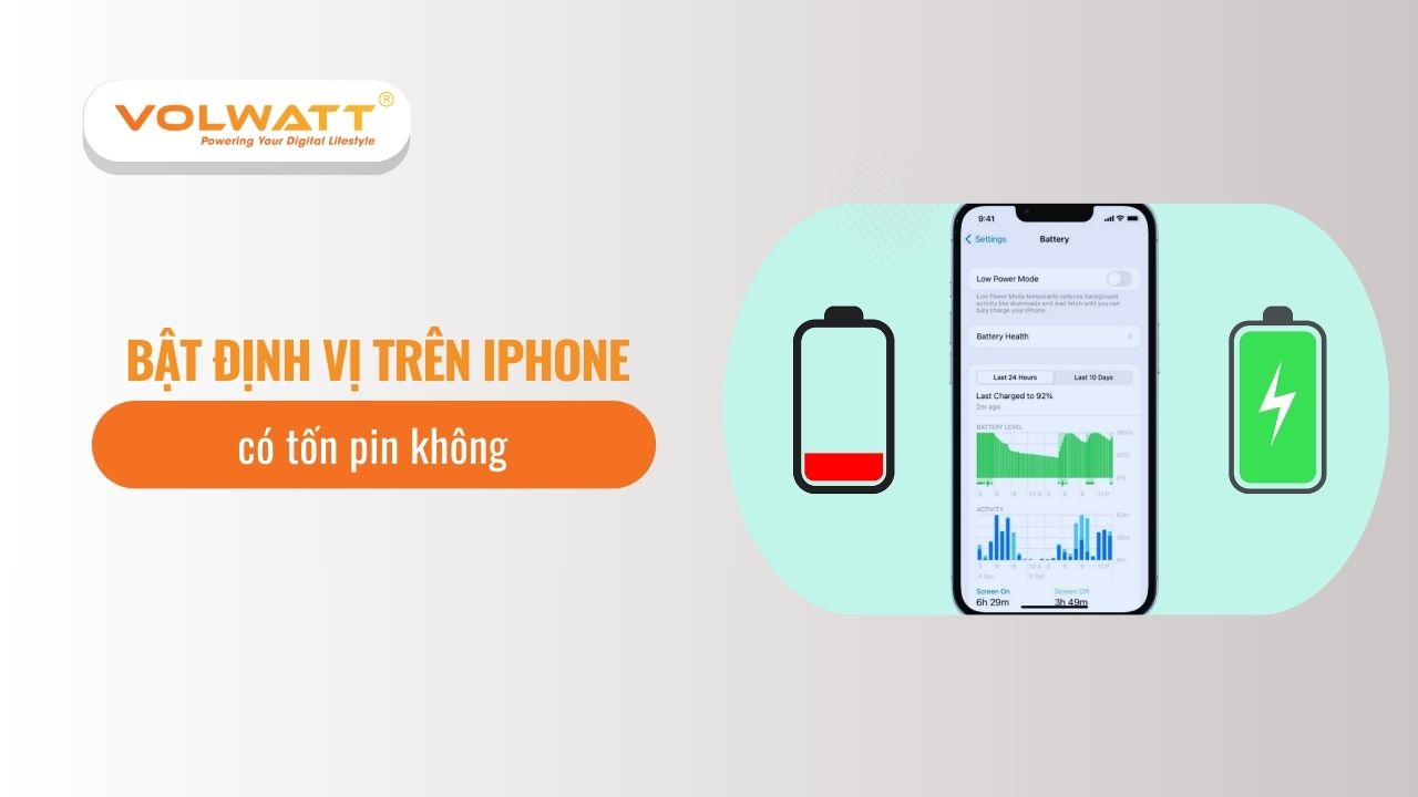 Bật định vị trên iPhone có tốn pin không và cách tối ưu nhất
